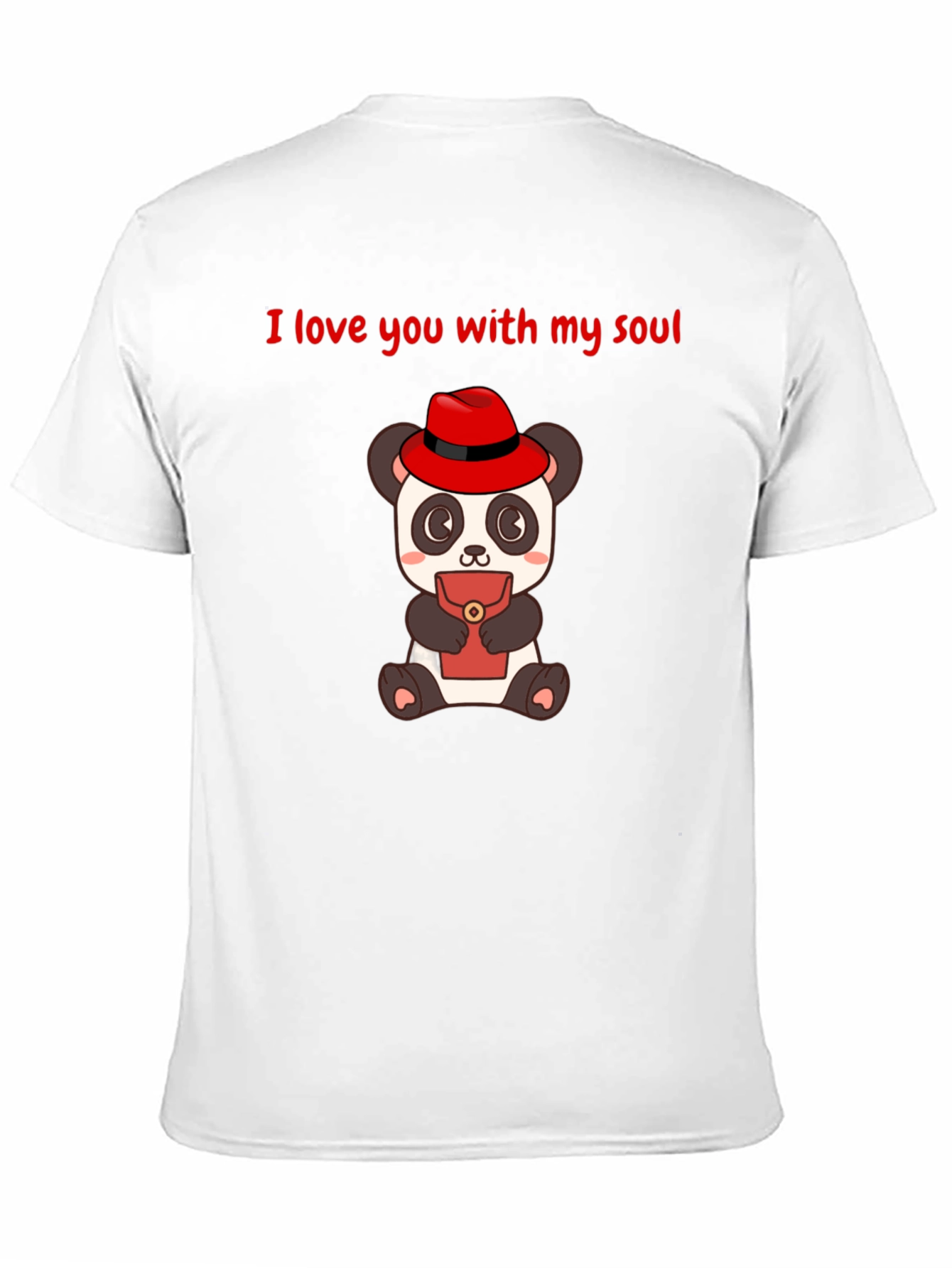 I Love You Panda T-Shirt