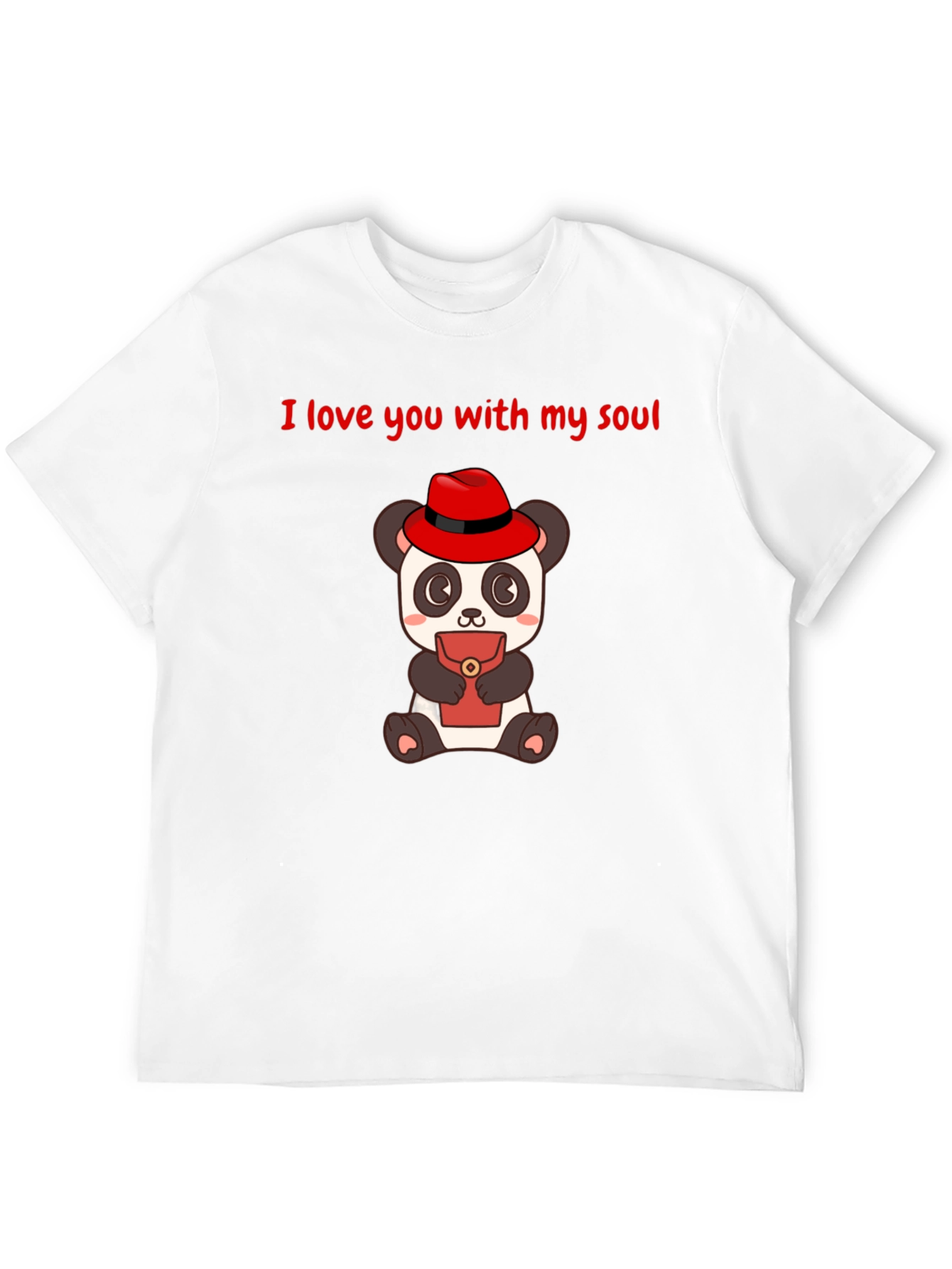 I Love You Panda T-Shirt