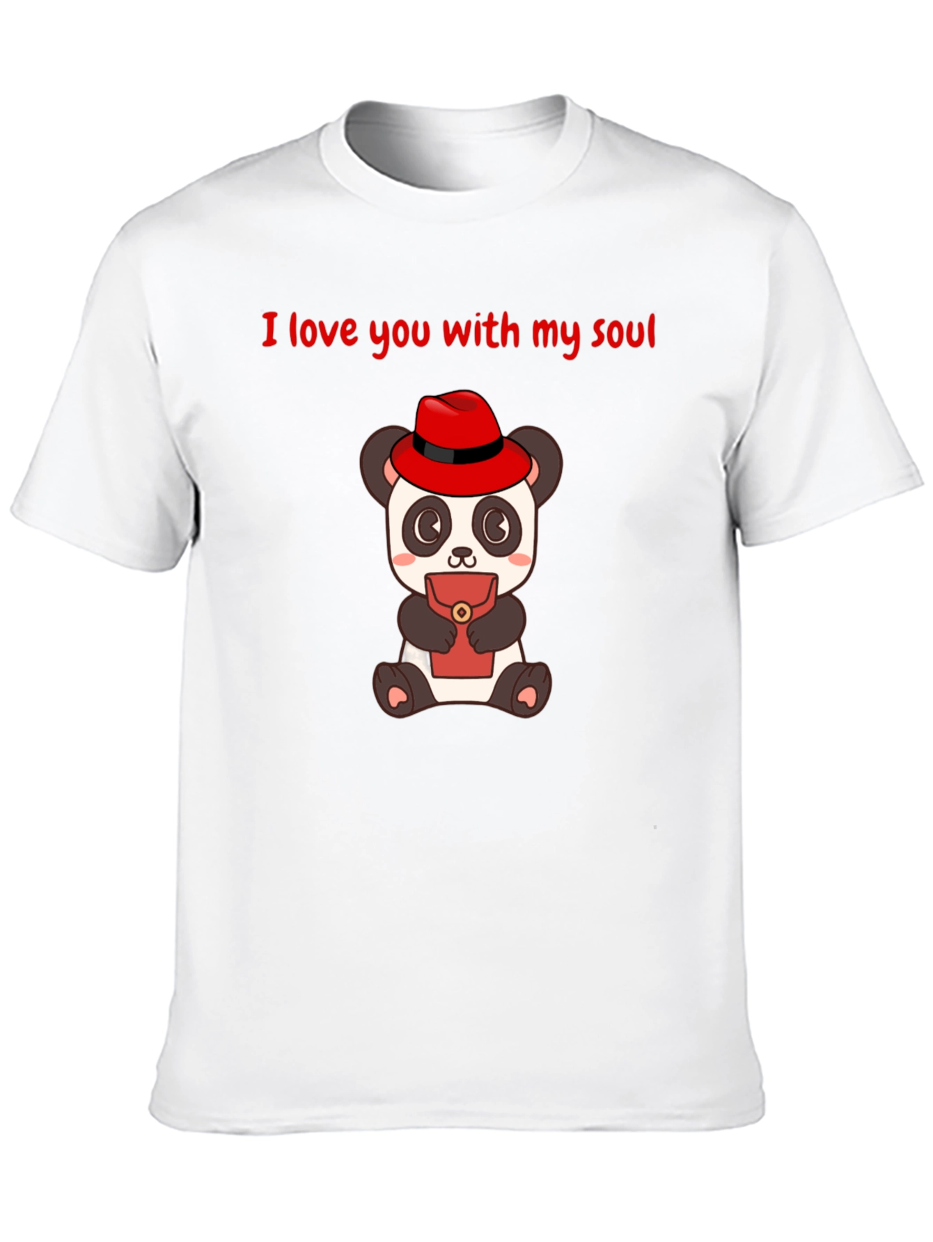I Love You Panda T-Shirt