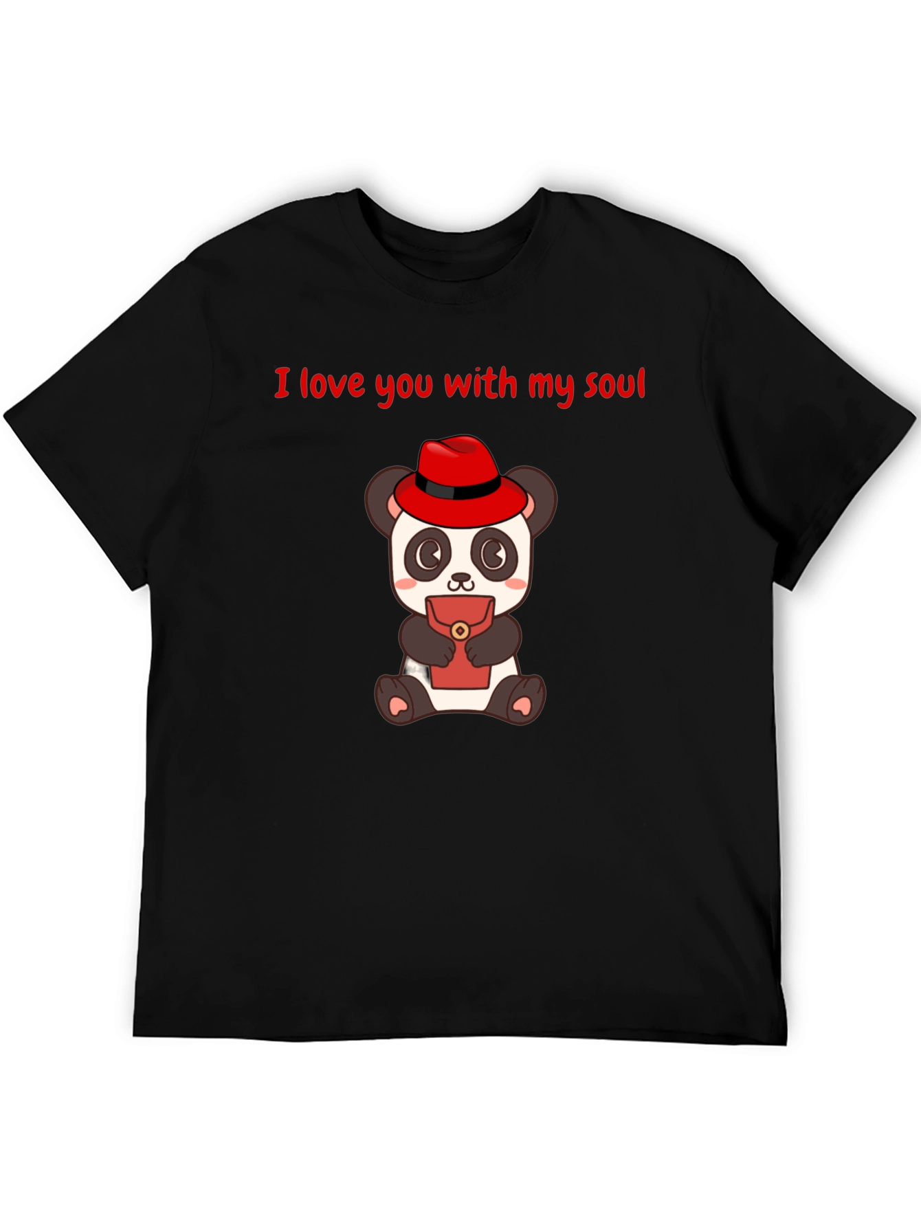 I Love You Panda T-Shirt