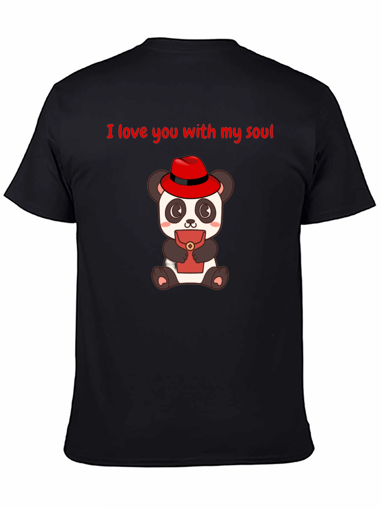 I Love You Panda T-Shirt