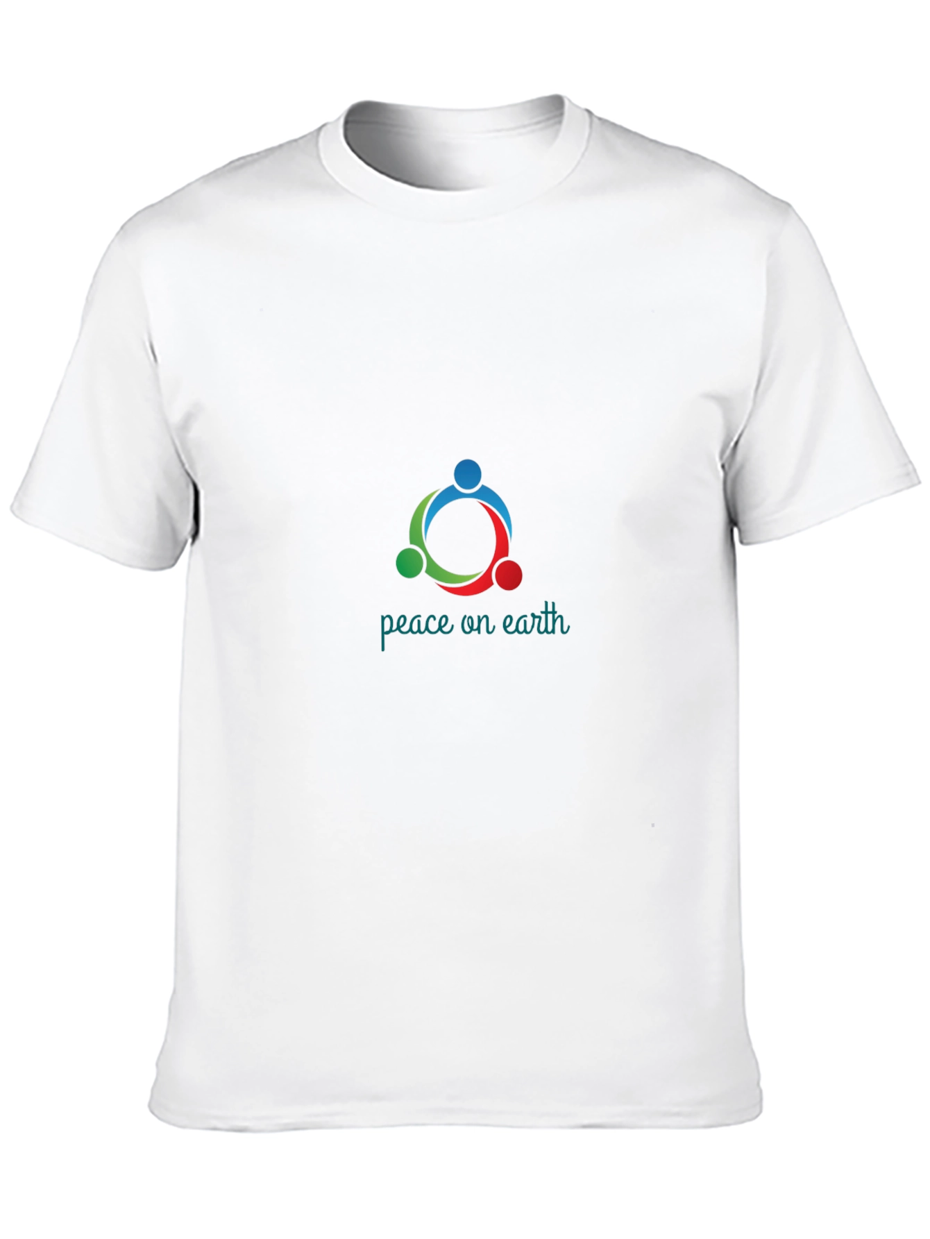 Peace On Earth Graphic Tee - Unisex Black Shirt