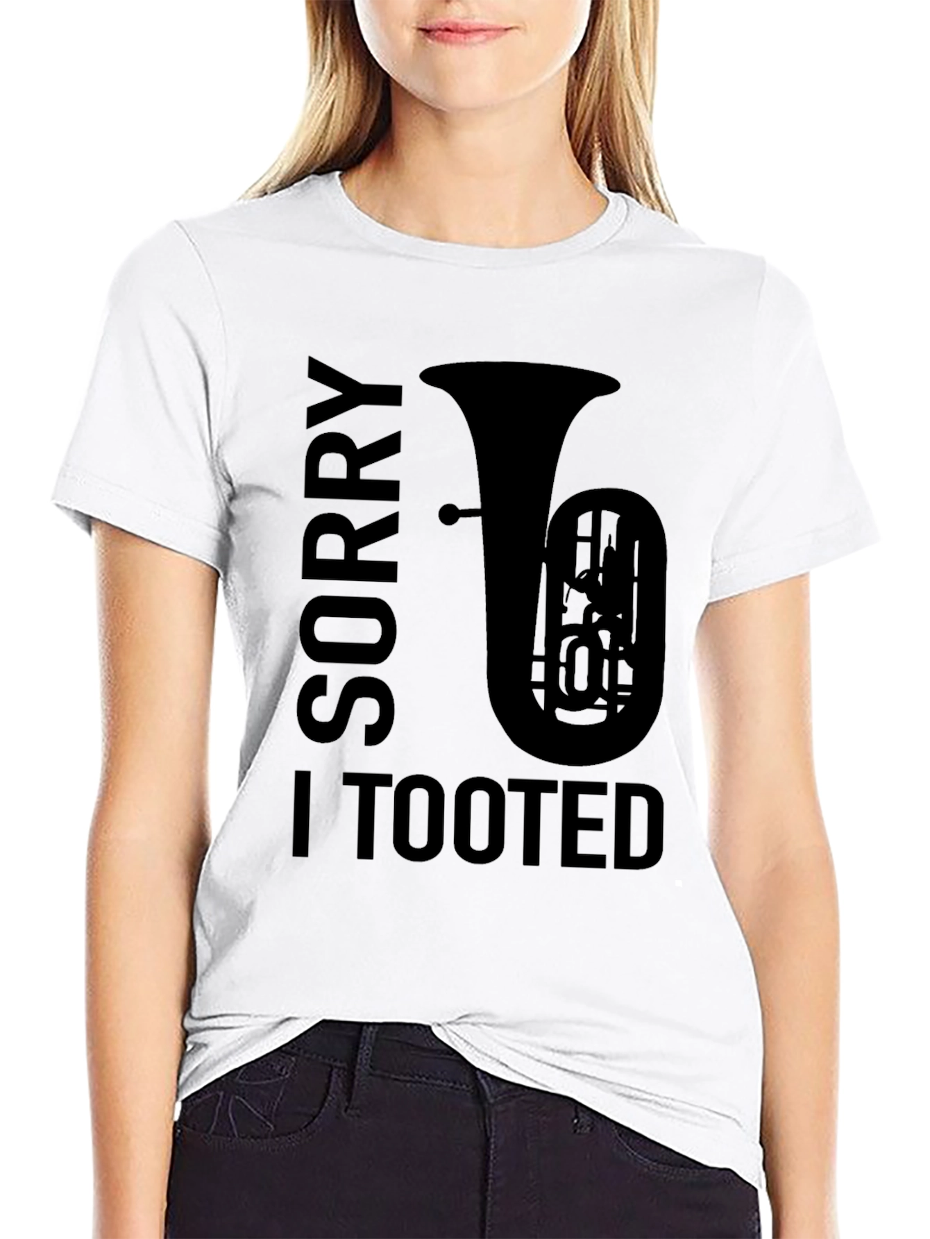Sorry I Tooted Funny Tuba Player T-Shirt