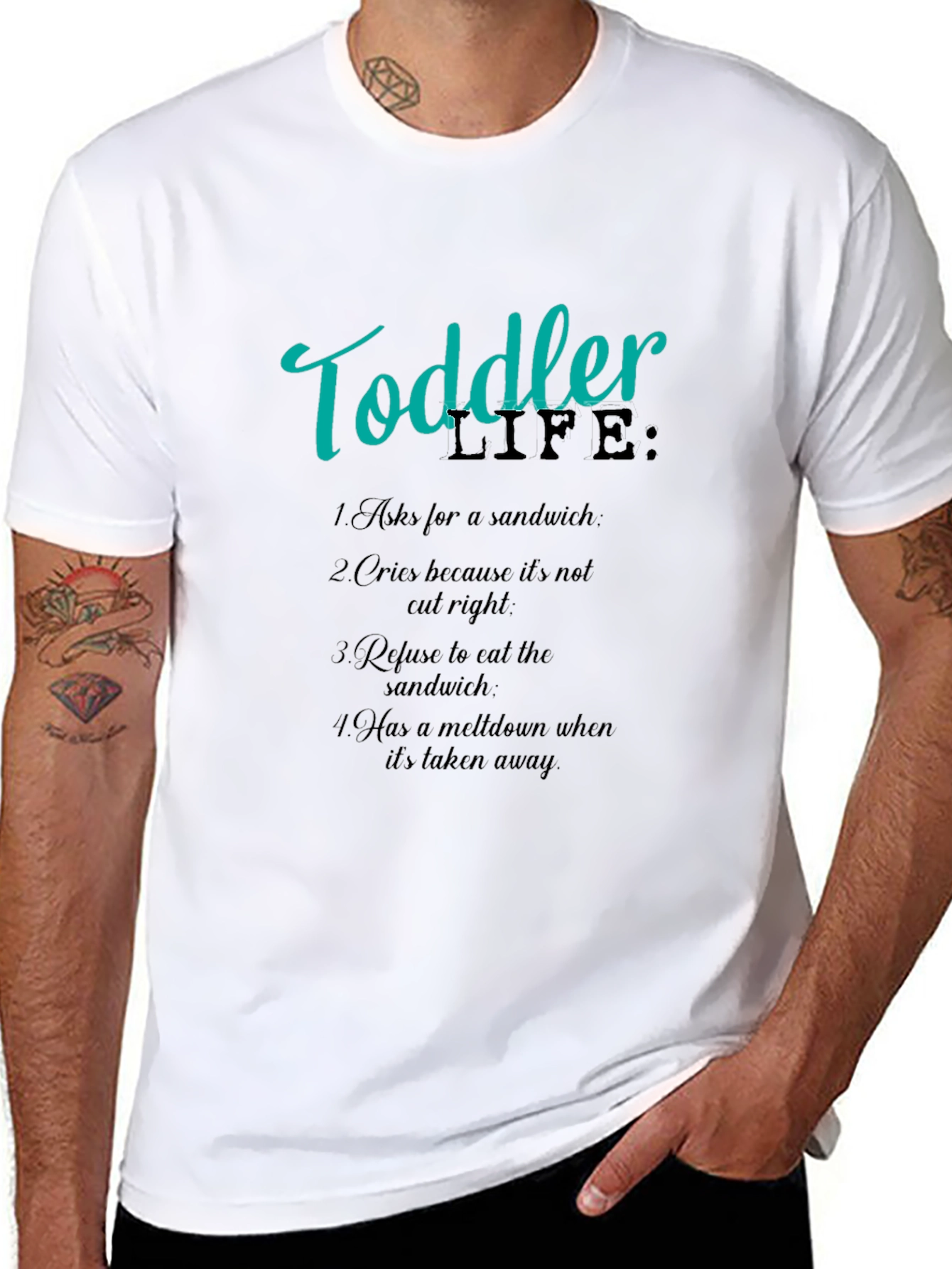 Toddler Life T-Shirt - Funny Parent Tee