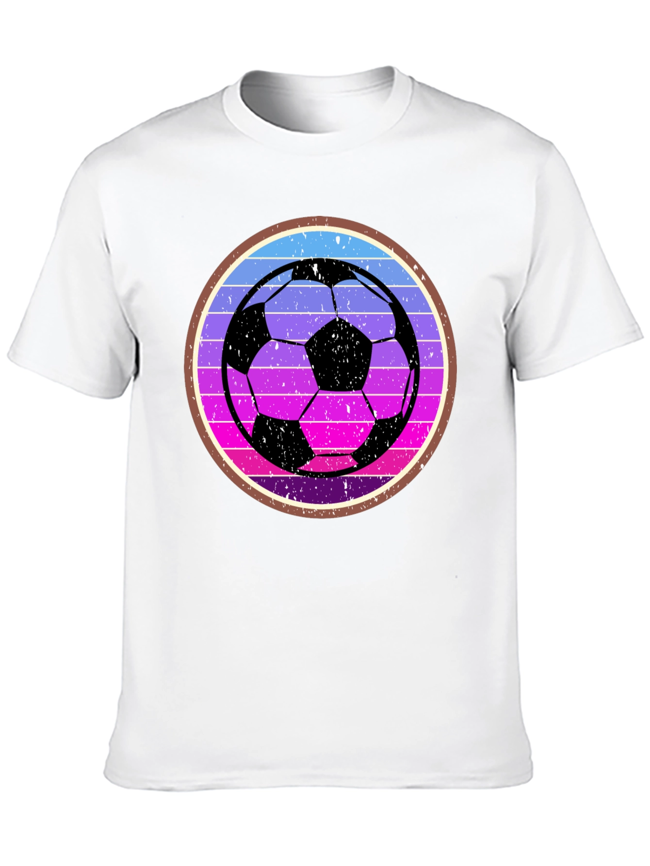 Retro Soccer Ball Graphic Tee