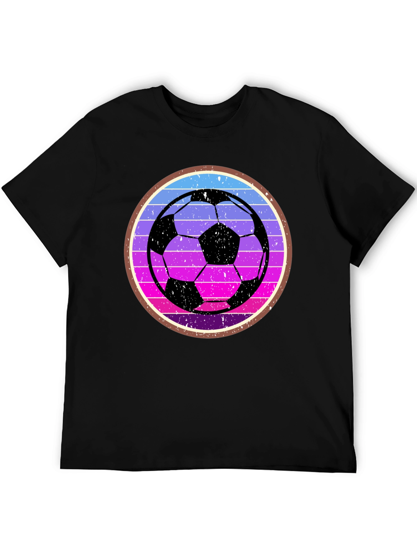 Retro Soccer Ball Graphic Tee