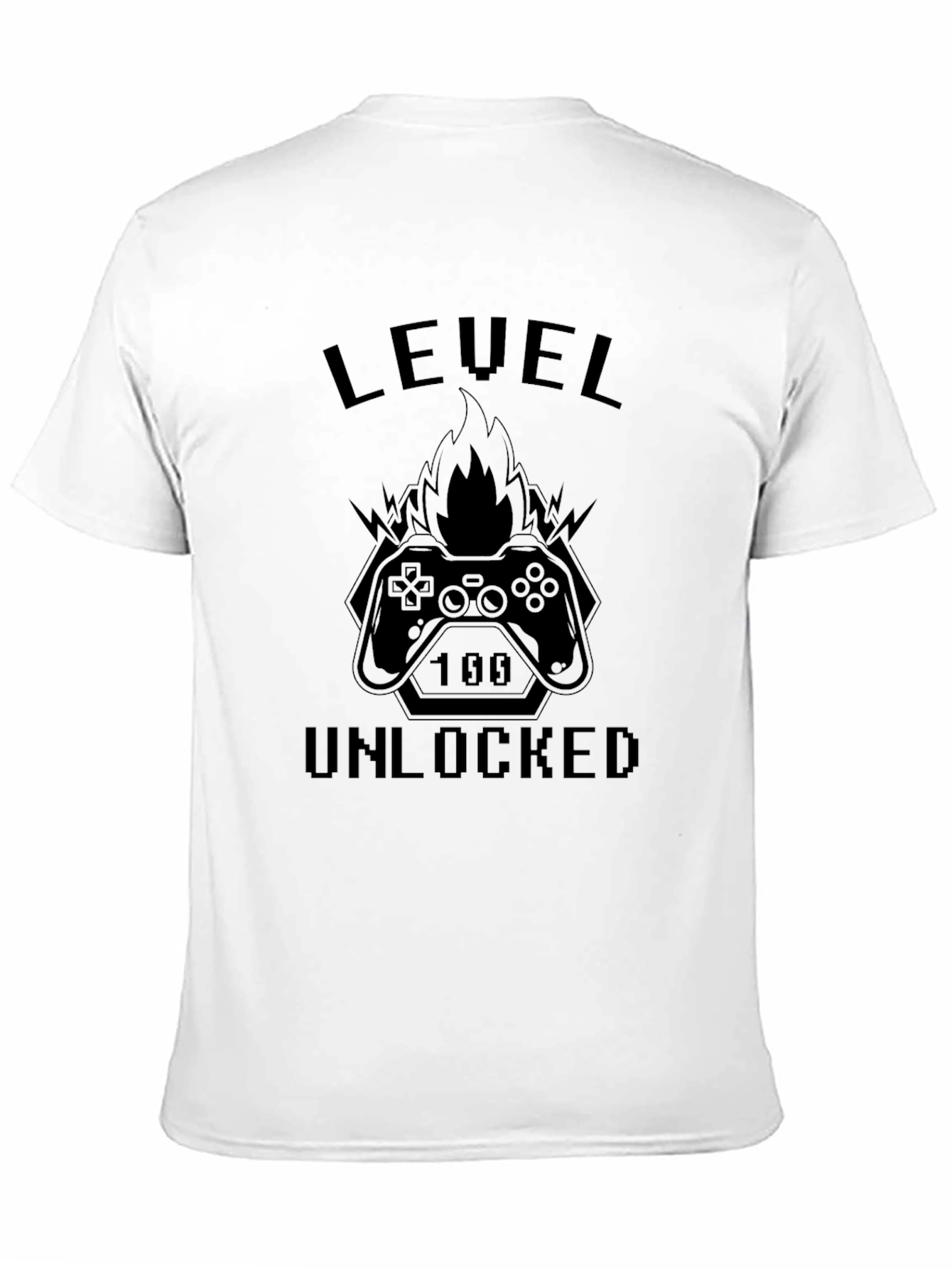Level Unlocked Gamer Graphic T-Shirt