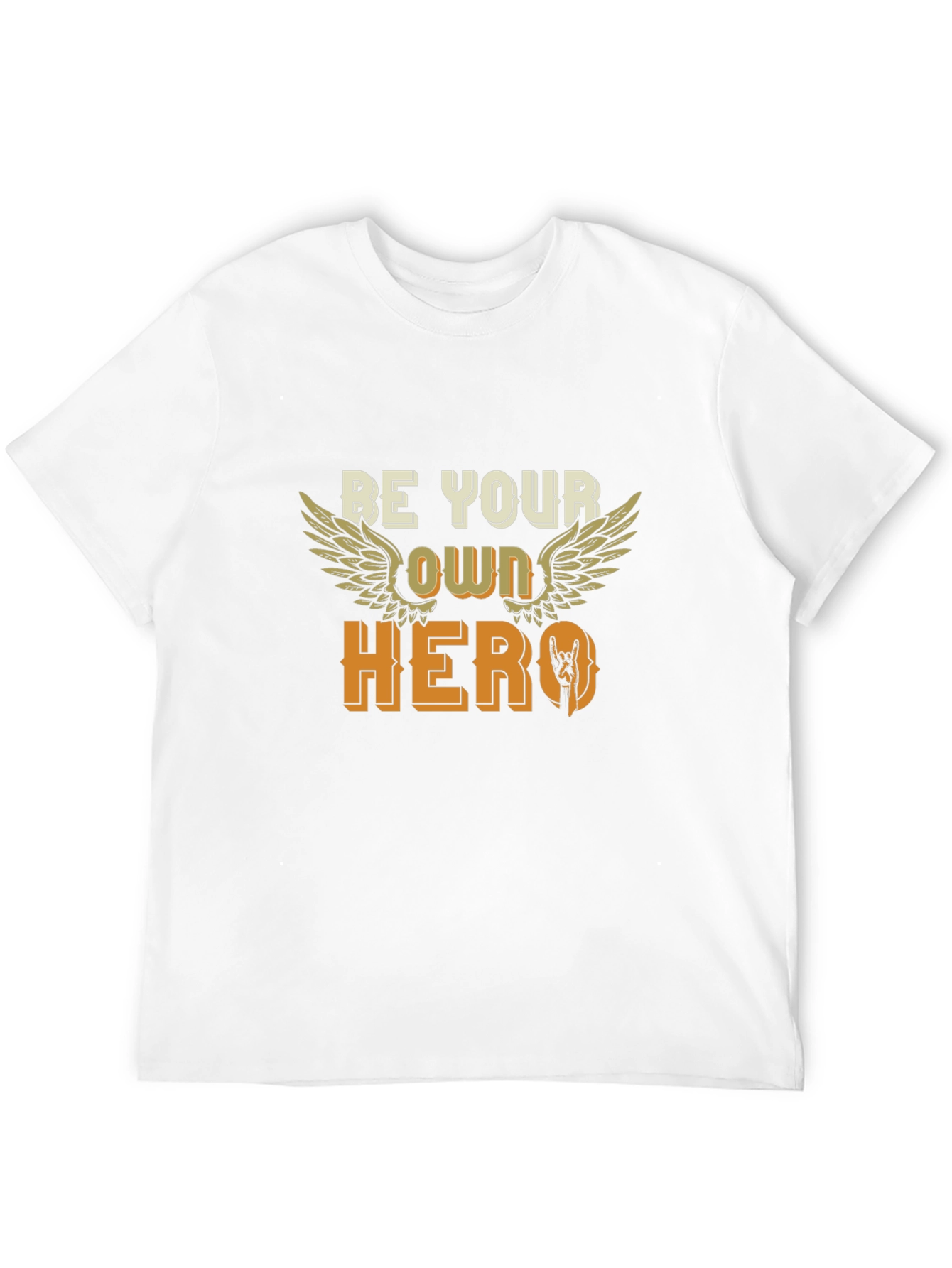 Be Your Own Hero Black T-Shirt