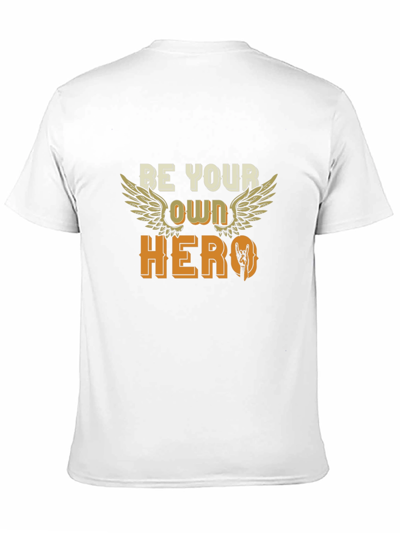Be Your Own Hero Black T-Shirt