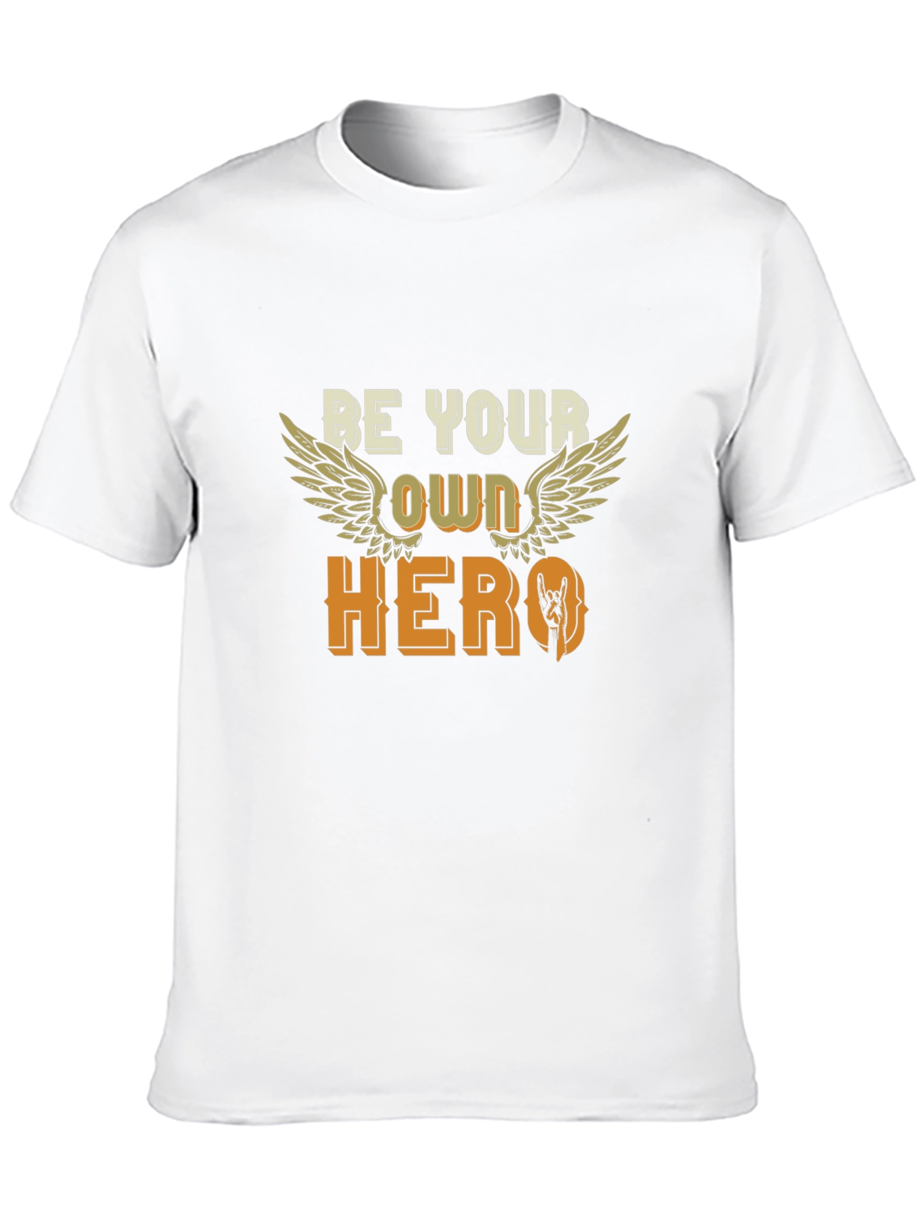 Be Your Own Hero Black T-Shirt