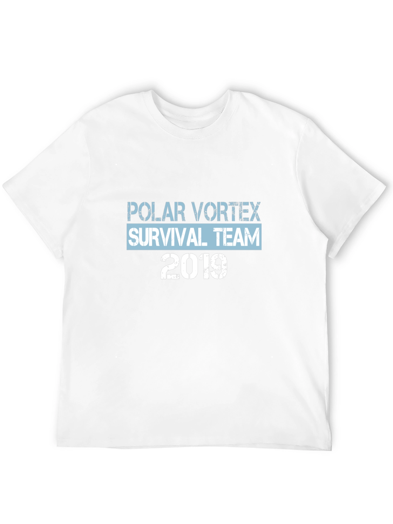 Polar Vortex Survival Team 2019 Black T-Shirt