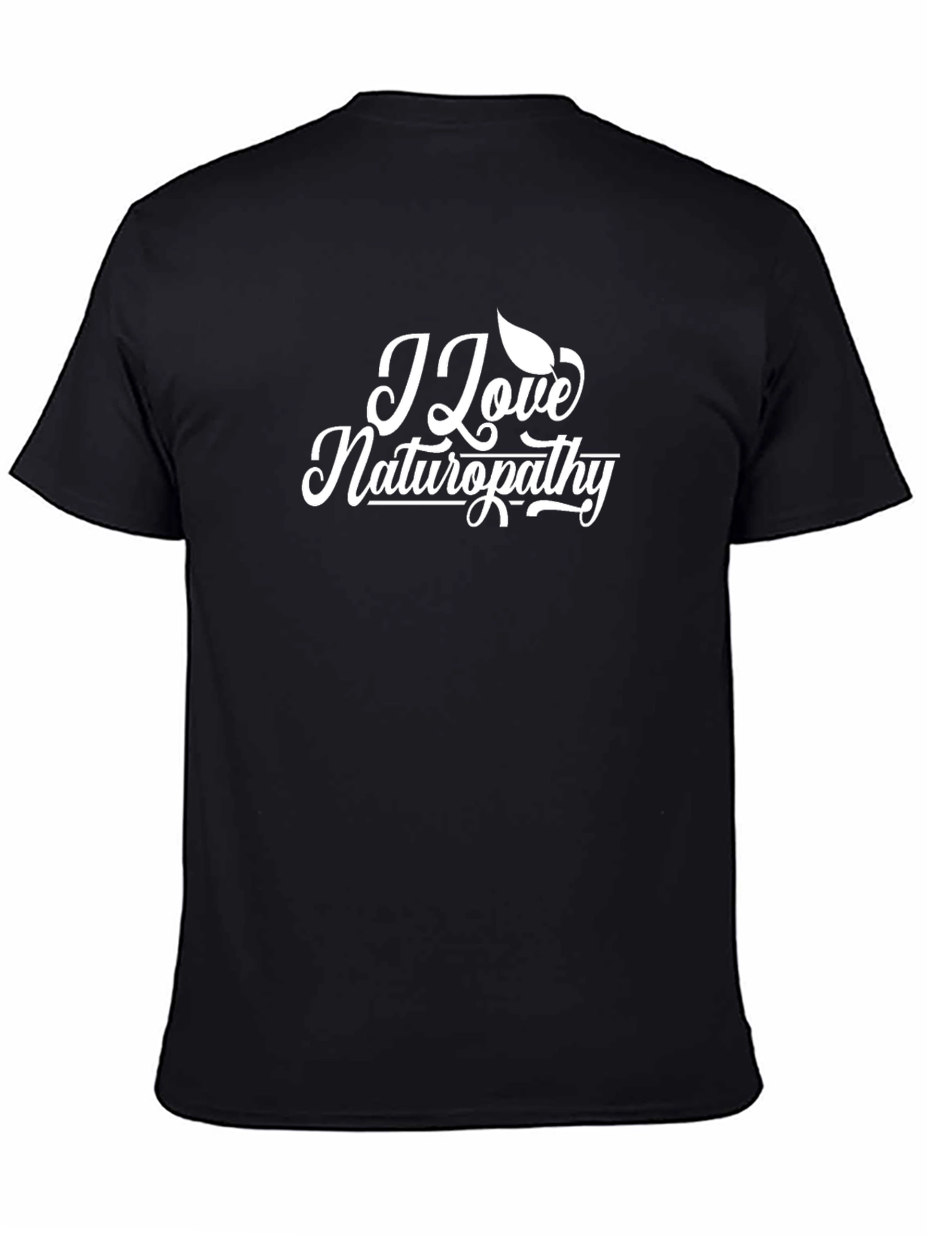 I Love Naturopathy T-Shirt - Black