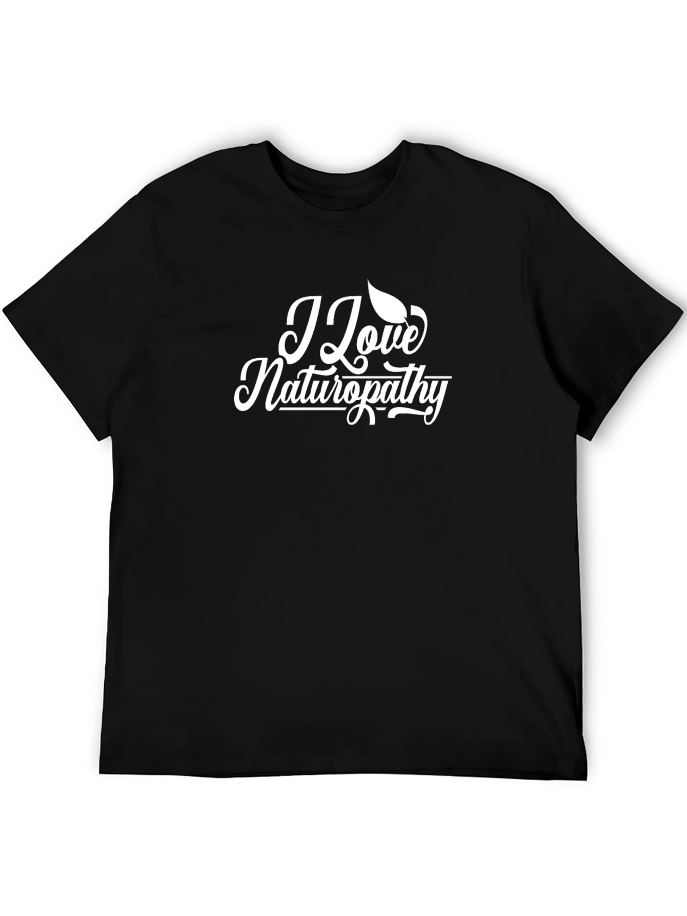 I Love Naturopathy T-Shirt - Black