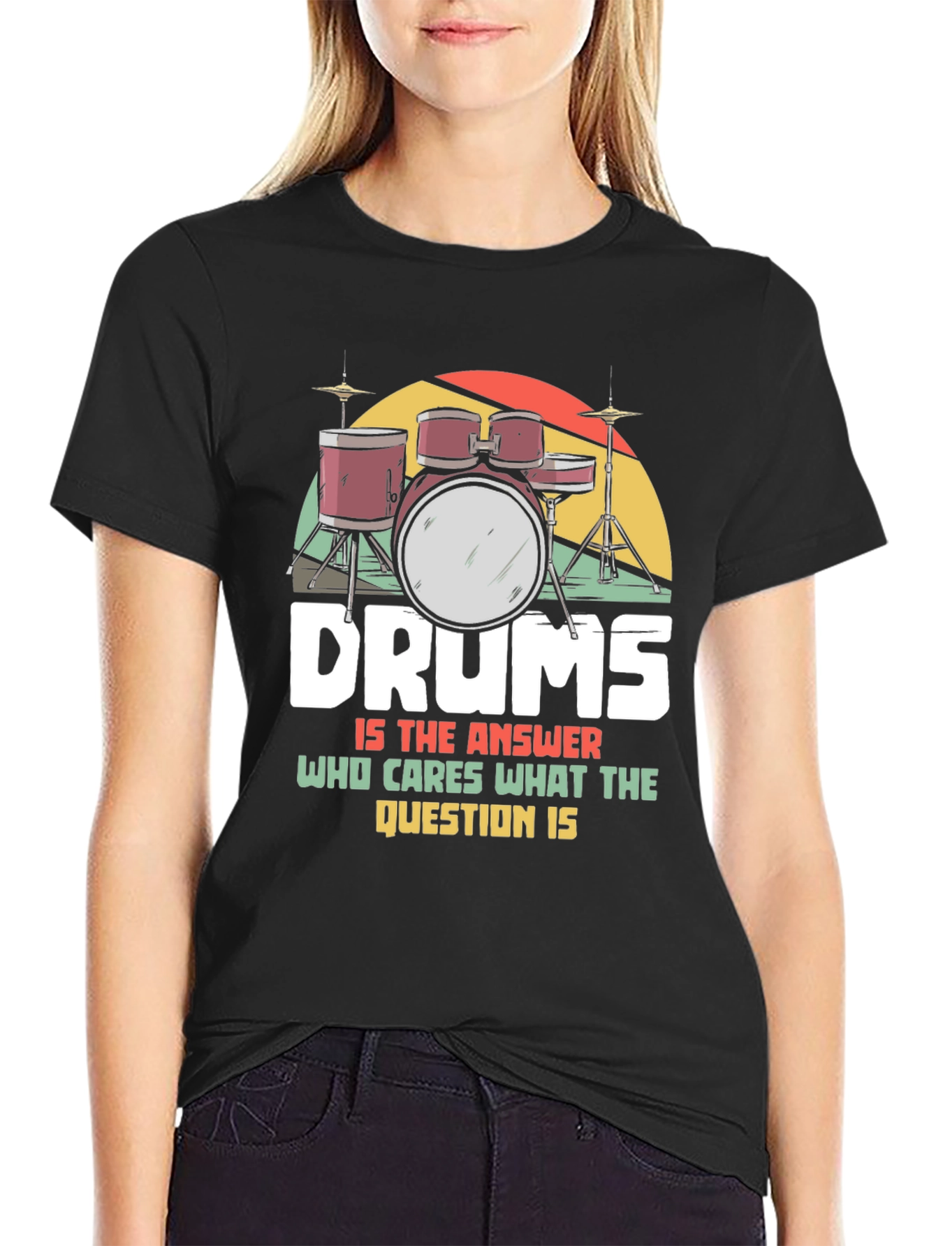 Drums Is The Answer T-Shirt
