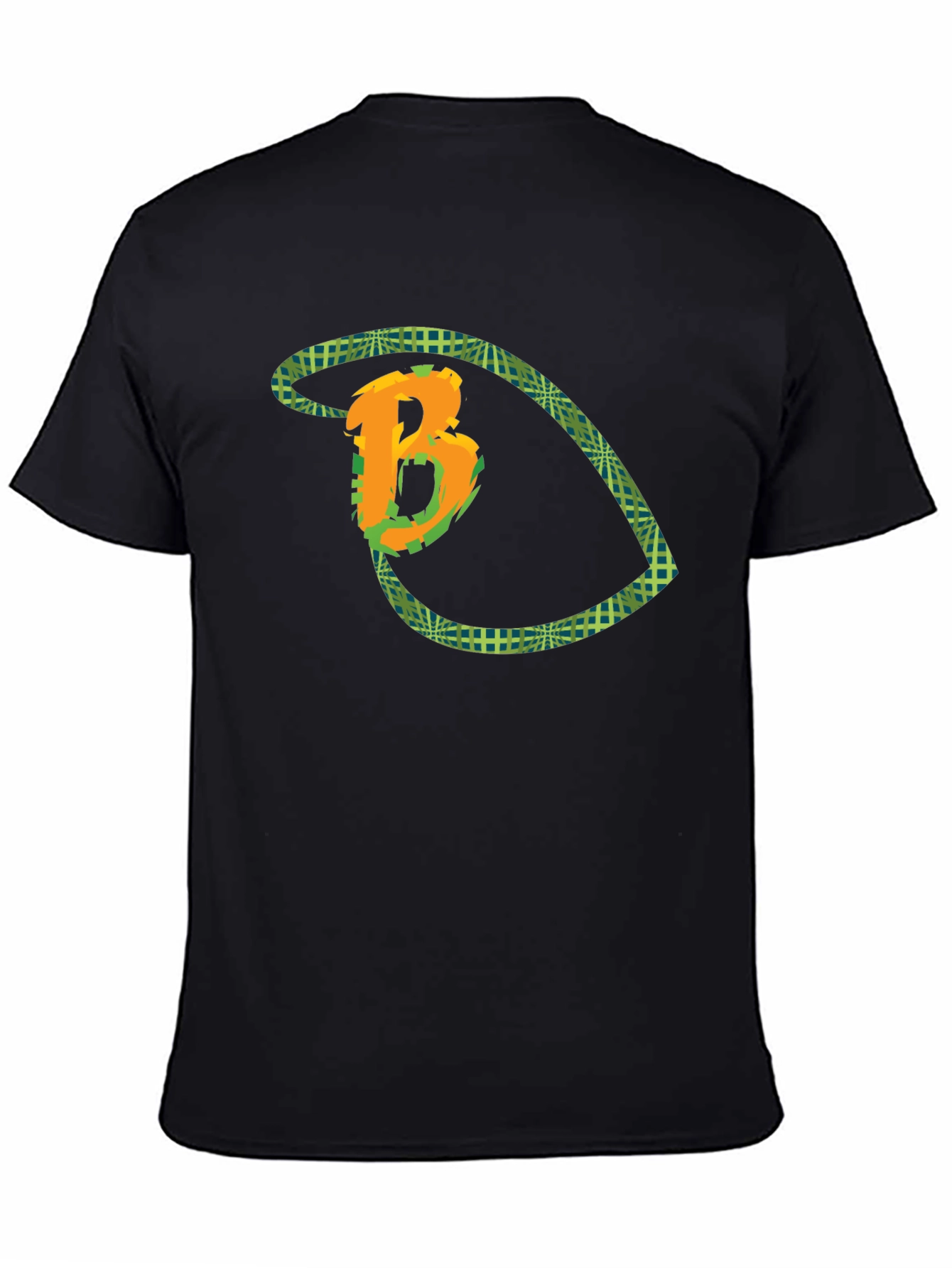 B Logo Graphic Tee - Black