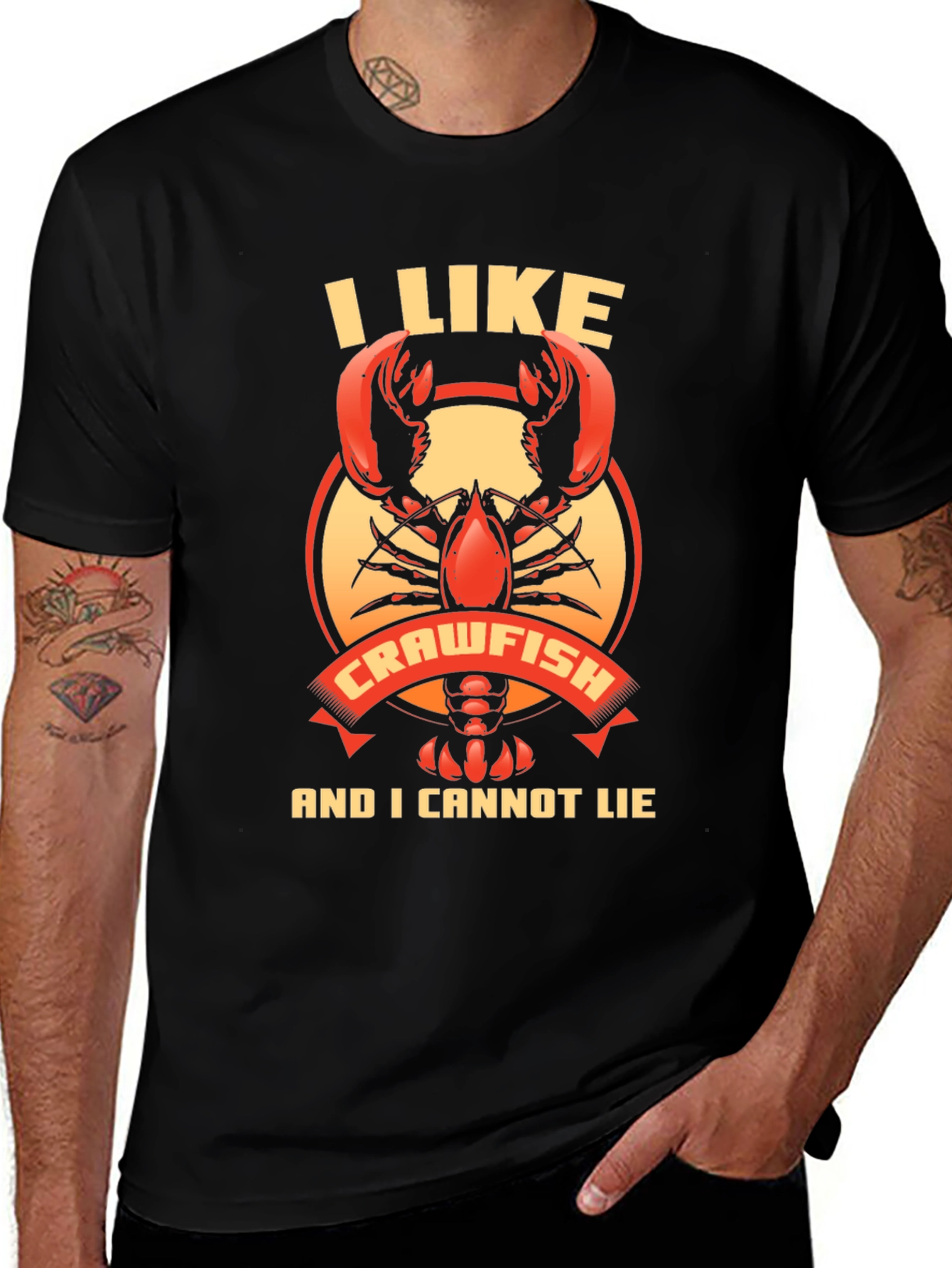 I Like Crawfish T-Shirt - Funny Graphic Tee
