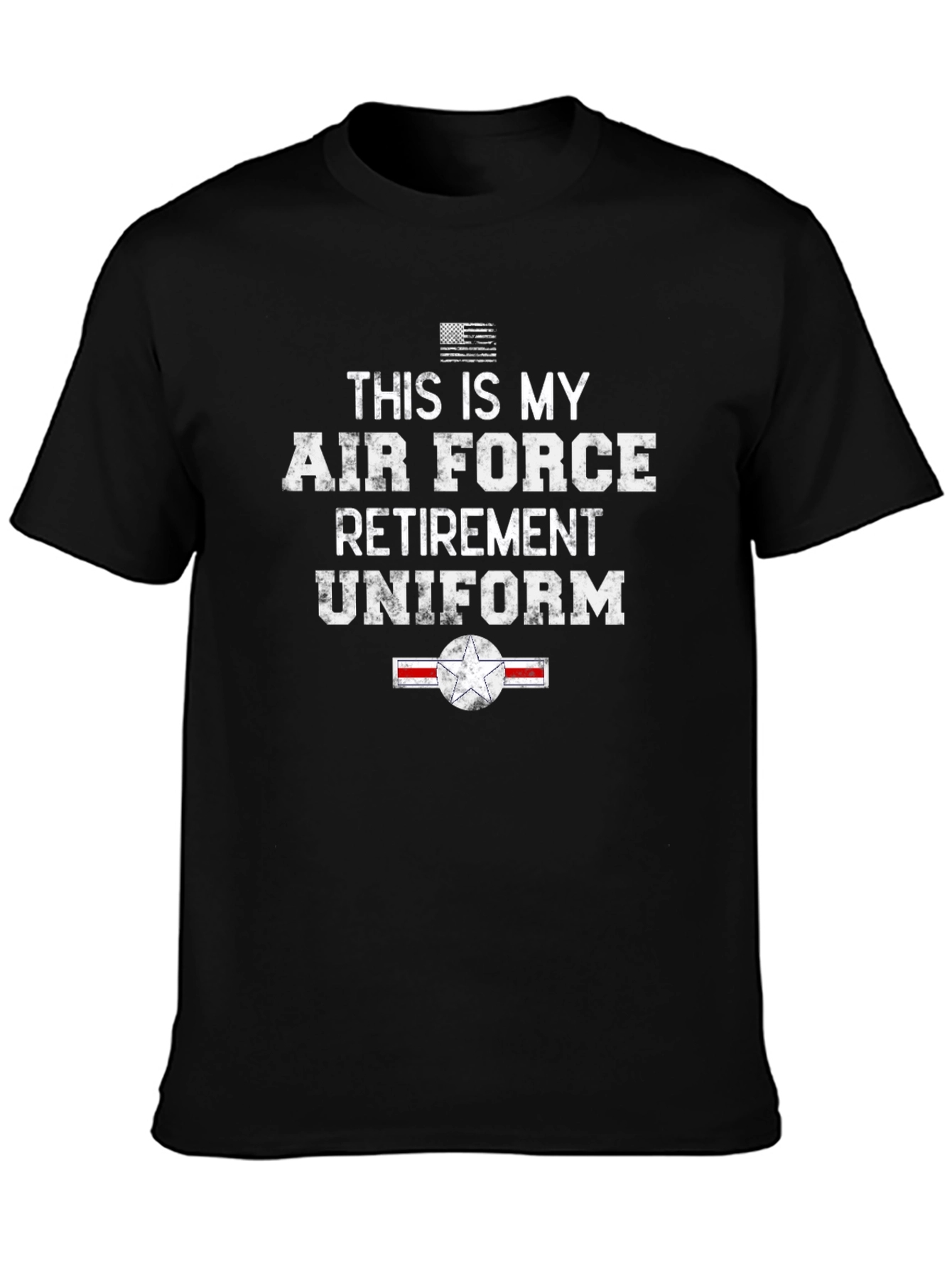 Air Force Retirement Uniform T-Shirt
