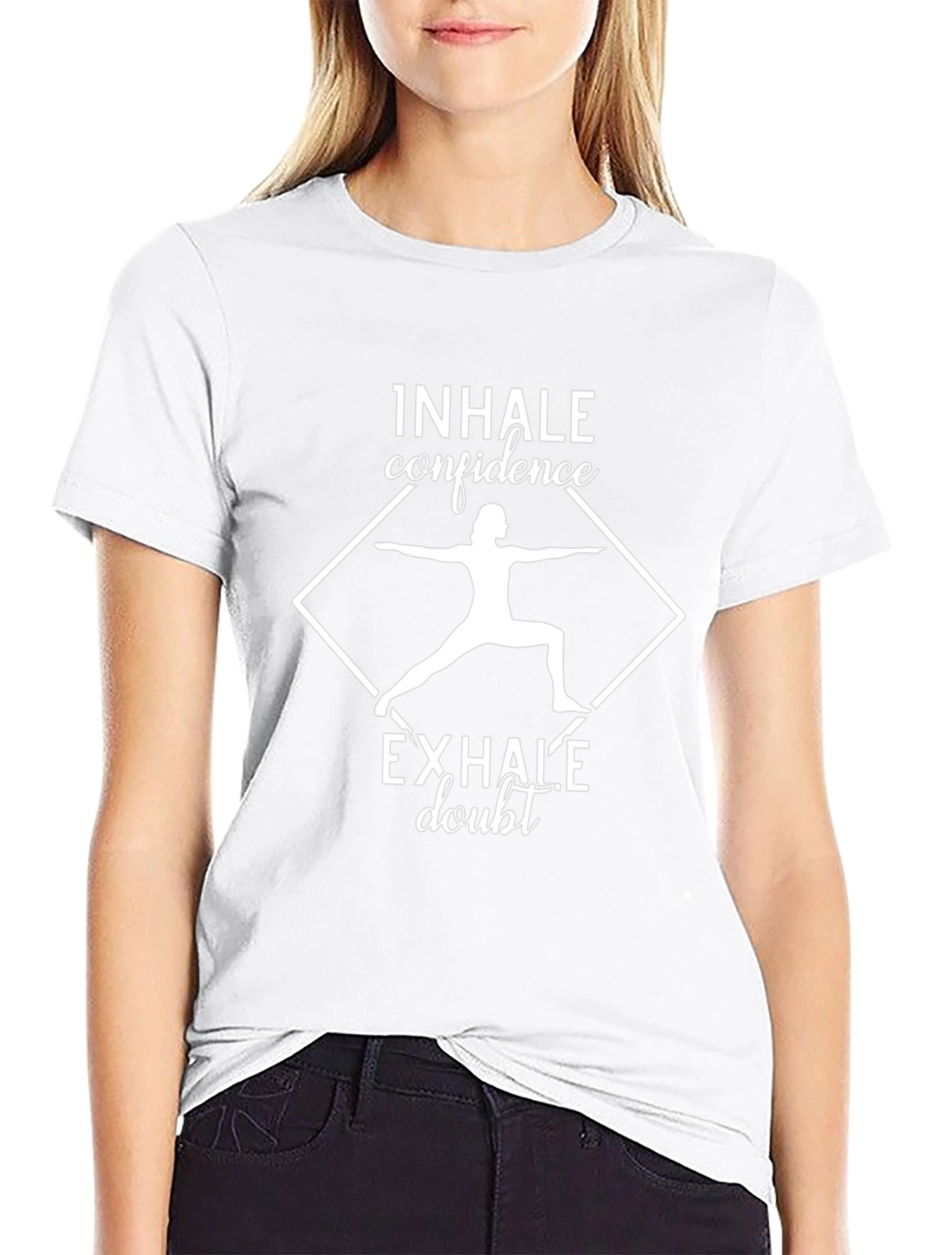 Inhale Confidence Yoga Graphic Tee