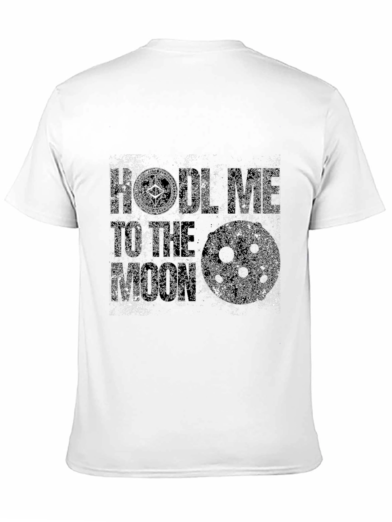 HODL Me to the Moon Black T-Shirt