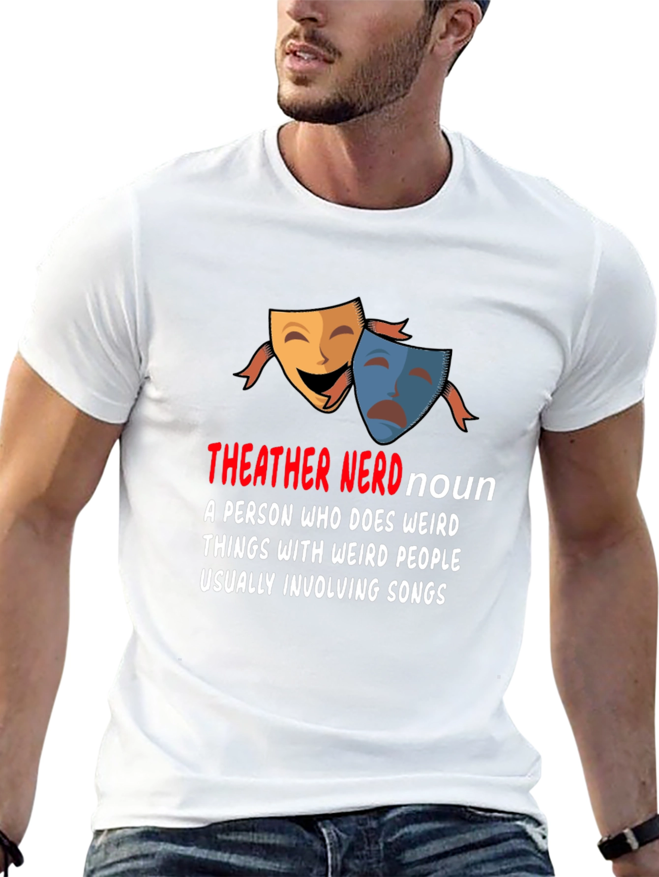 Theater Nerd T-Shirt - Drama Lover Tee