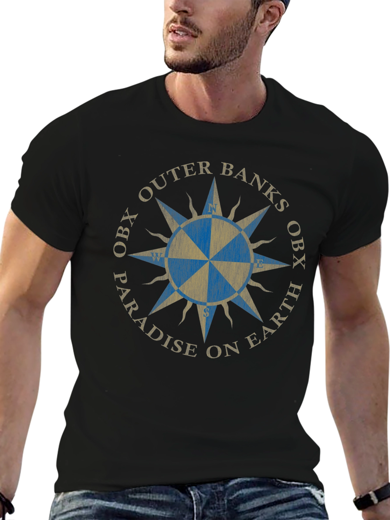 Outer Banks OBX Compass T-Shirt