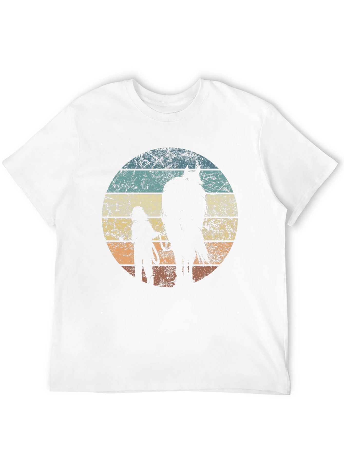 Retro Horse & Rider Graphic Tee