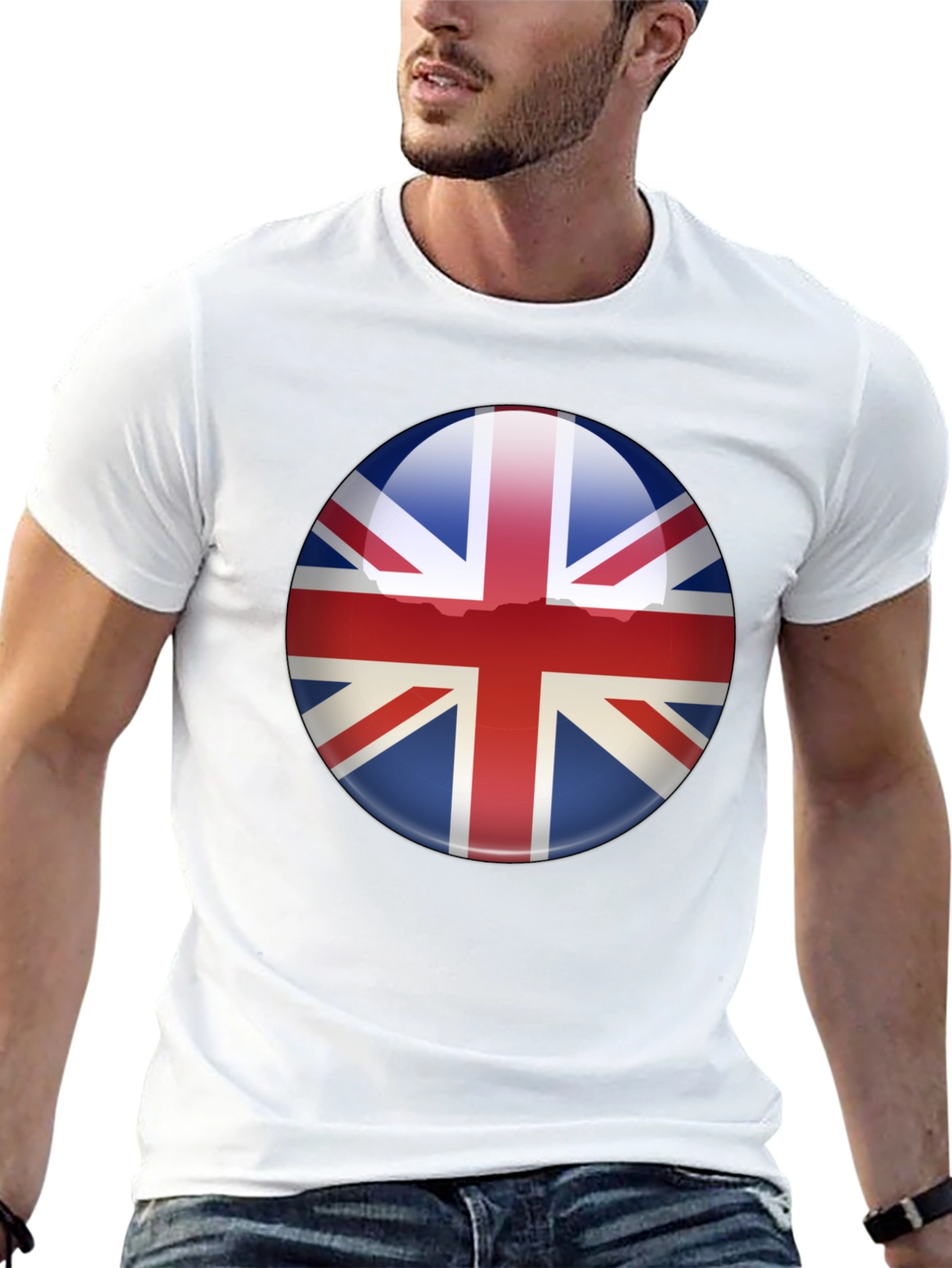 Union Jack Graphic Tee - Stylish British Pride
