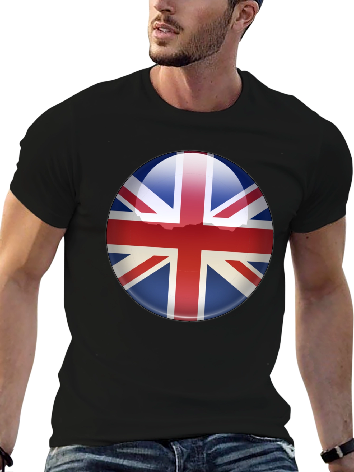 Union Jack Graphic Tee - Stylish British Pride