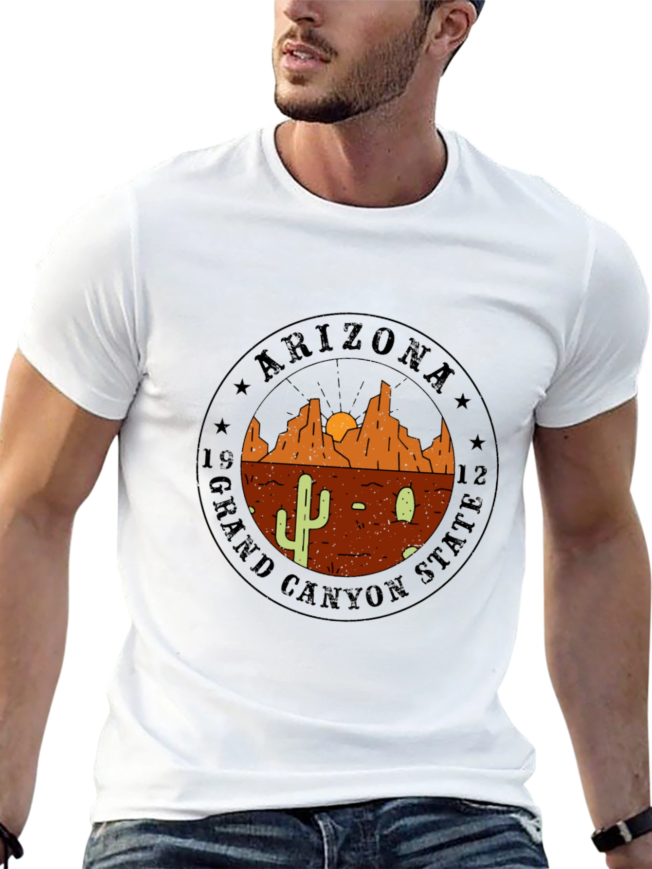 Arizona Grand Canyon State Black T-Shirt