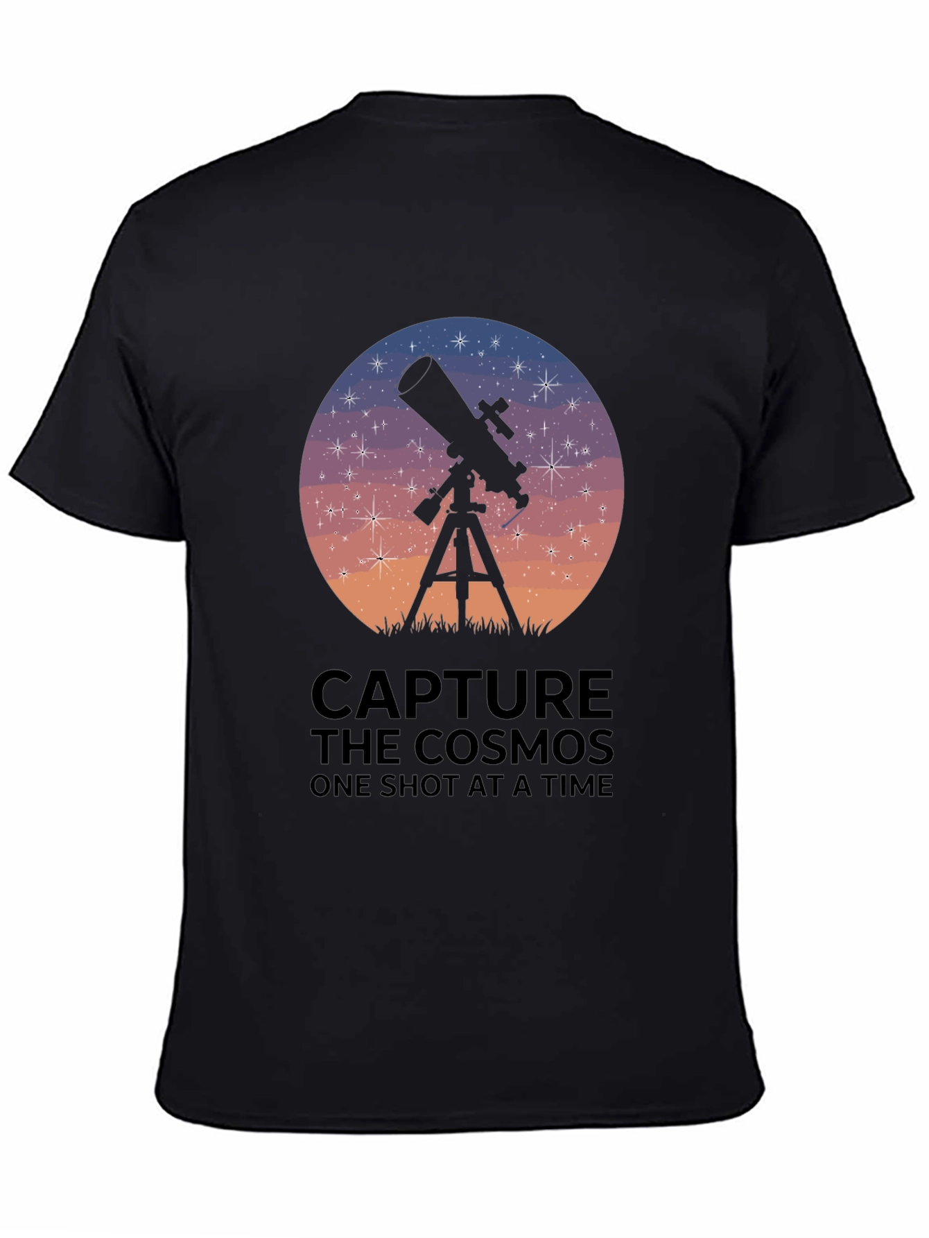 Capture the Cosmos Telescope Graphic T-Shirt