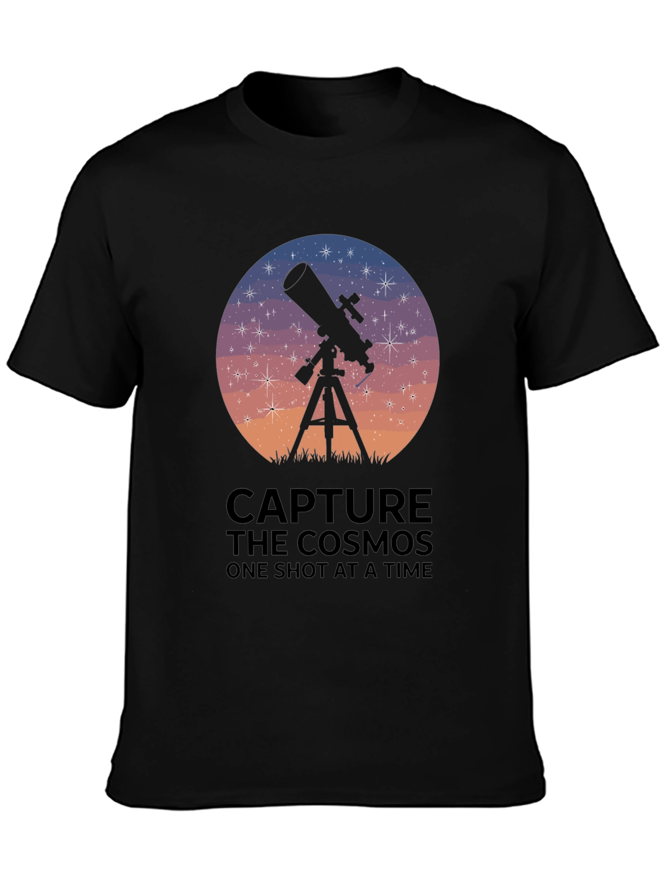 Capture the Cosmos Telescope Graphic T-Shirt