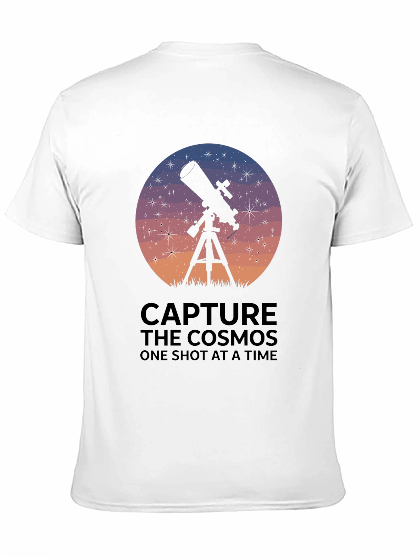 Capture the Cosmos Telescope Graphic T-Shirt