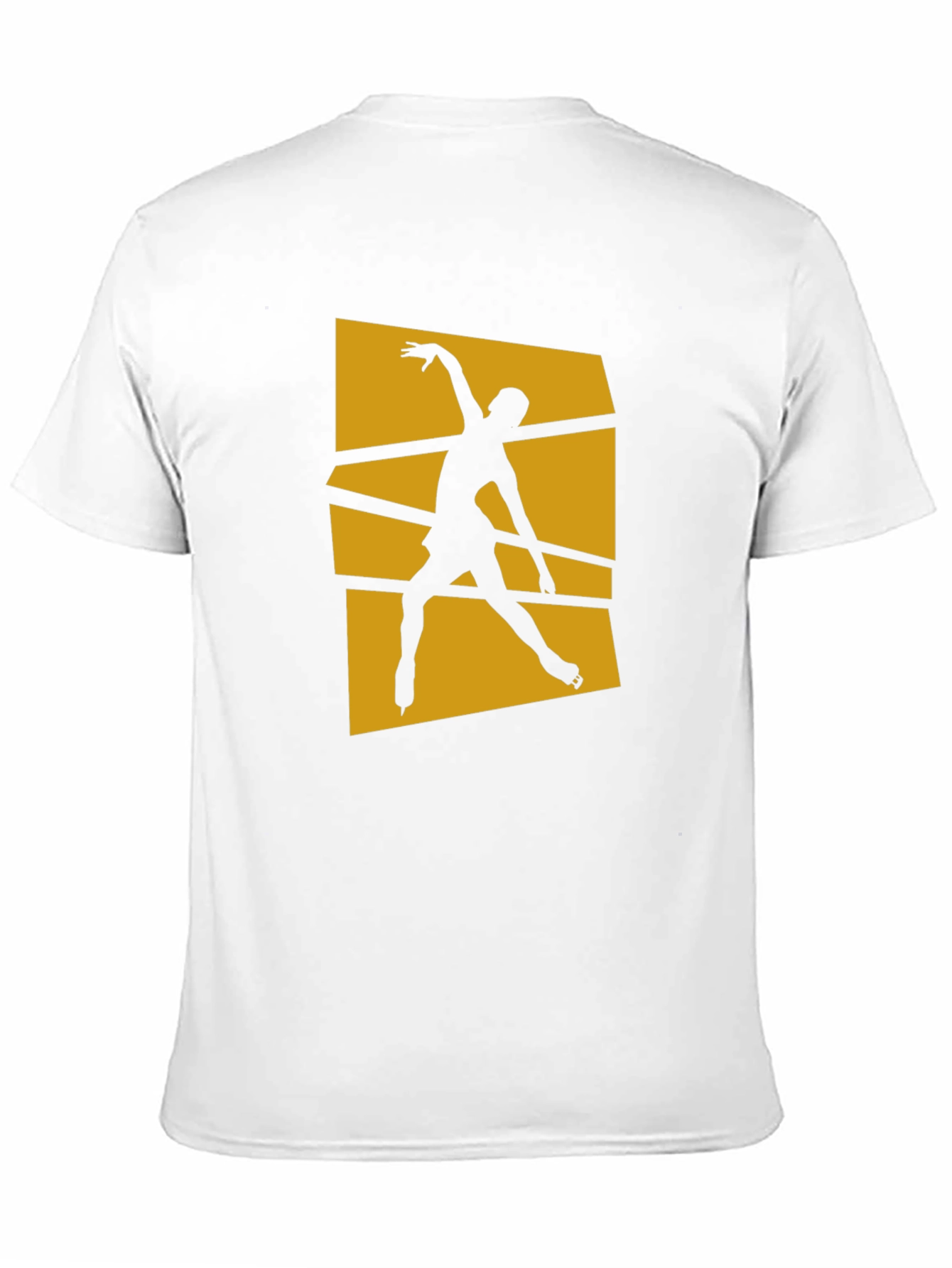 Figure Skating Graphic Tee - Stylish Black Cotton Shirt
