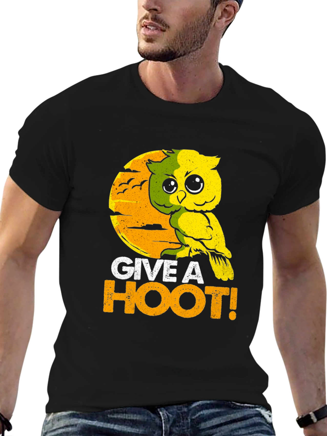 Give a Hoot T-Shirt - Owl Graphic Tee