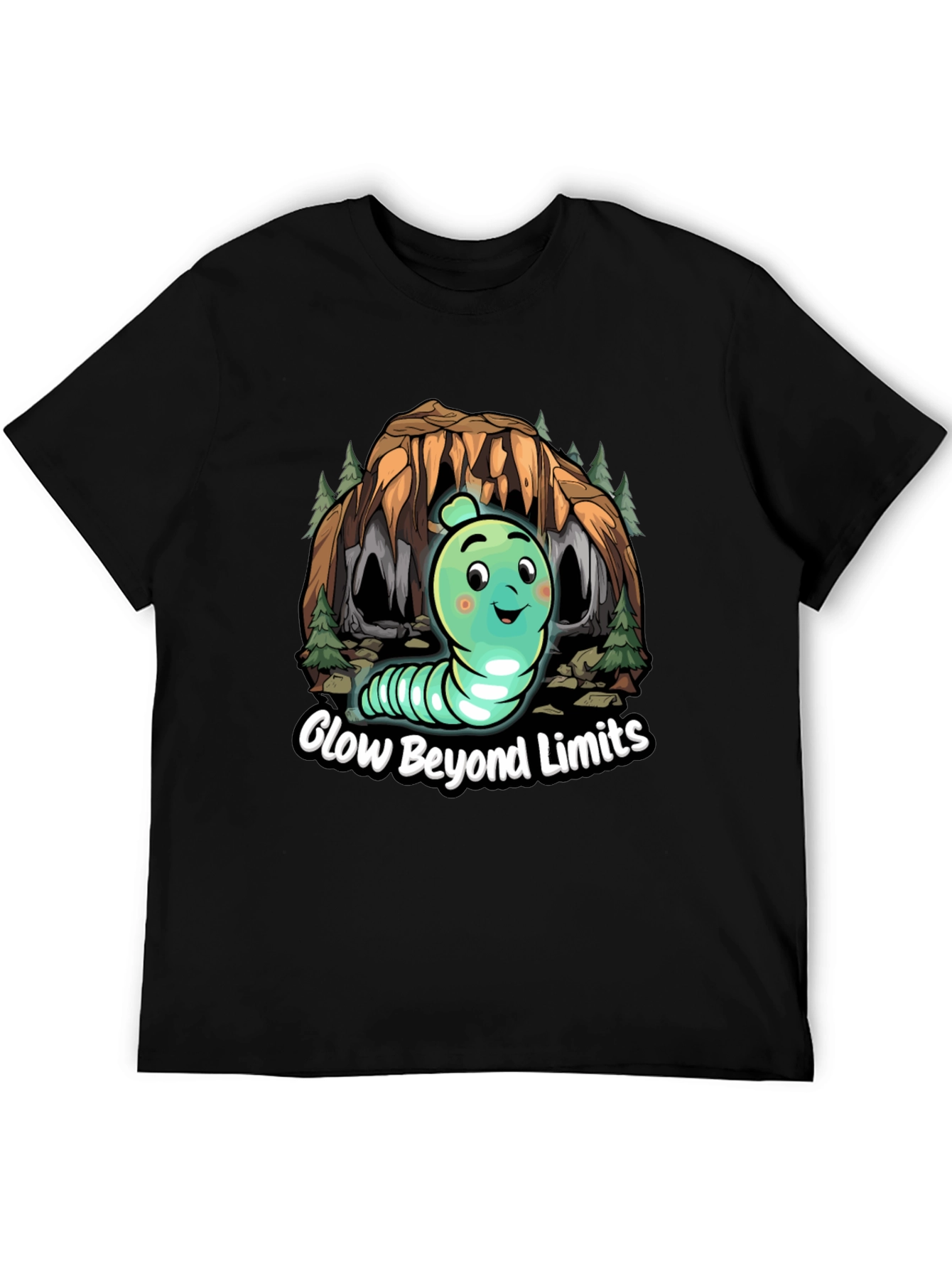 Glow Beyond Limits T-Shirt - Fun Graphic Tee