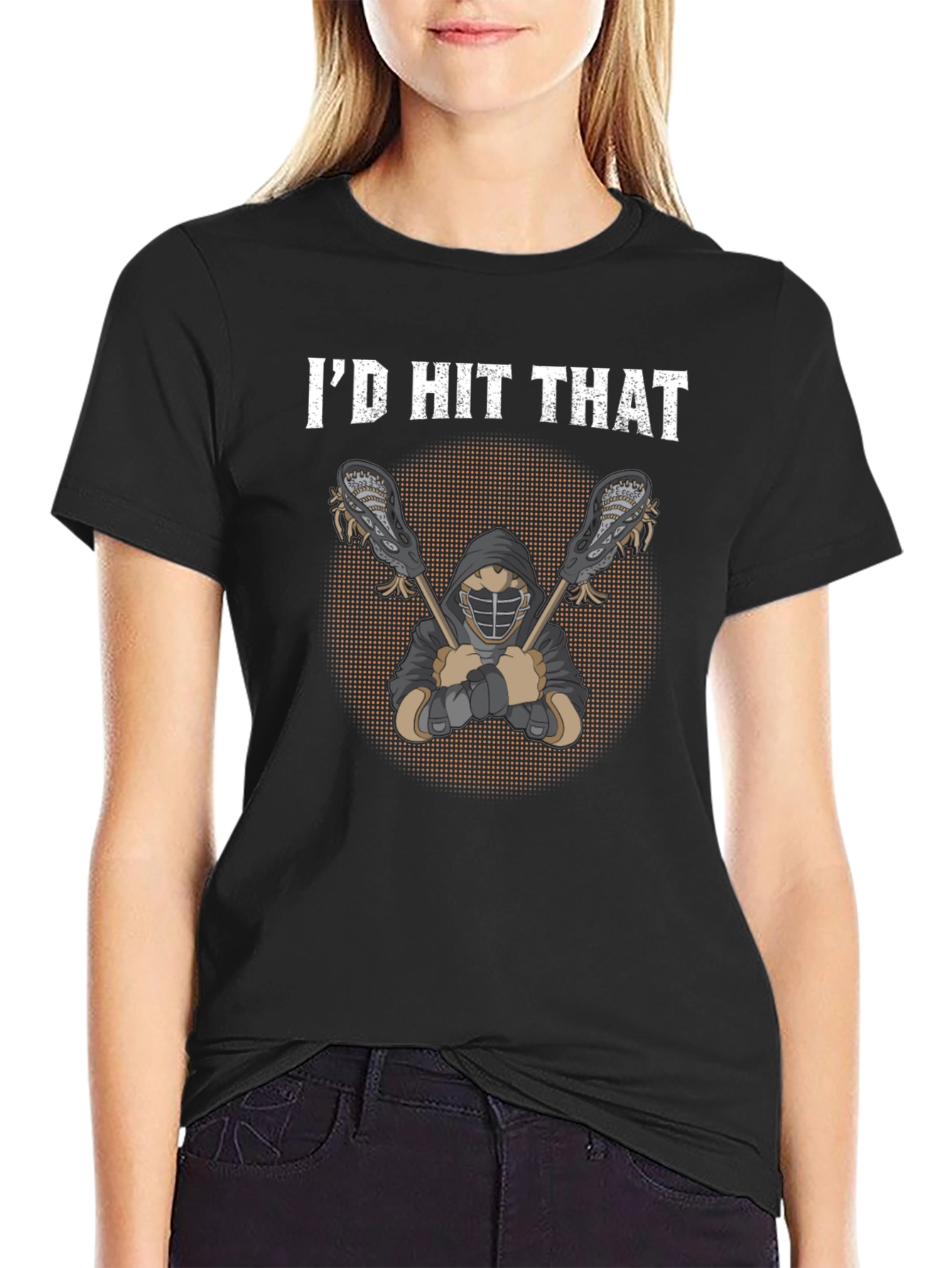 Id Hit That Lacrosse T-Shirt