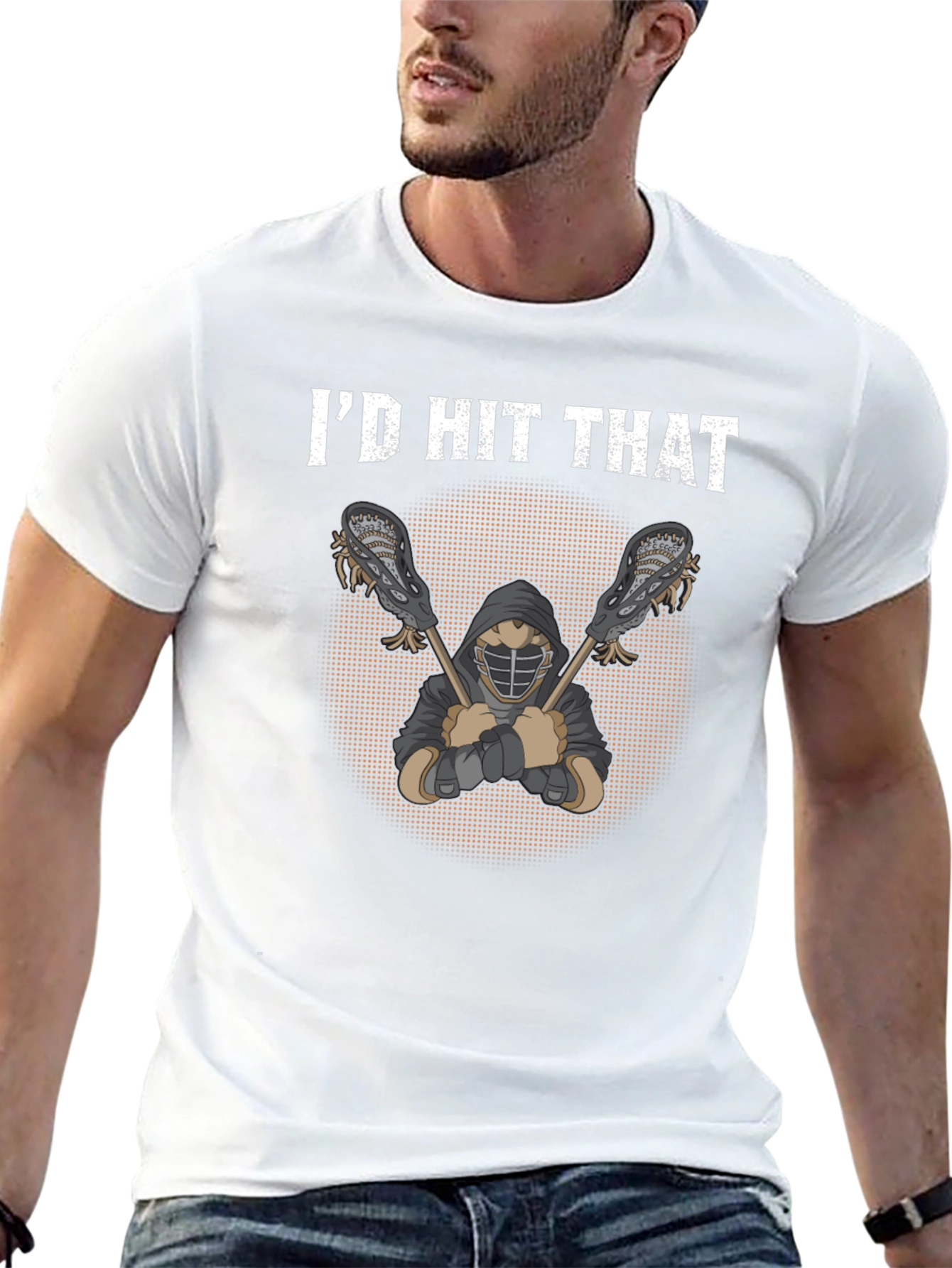 Id Hit That Lacrosse T-Shirt