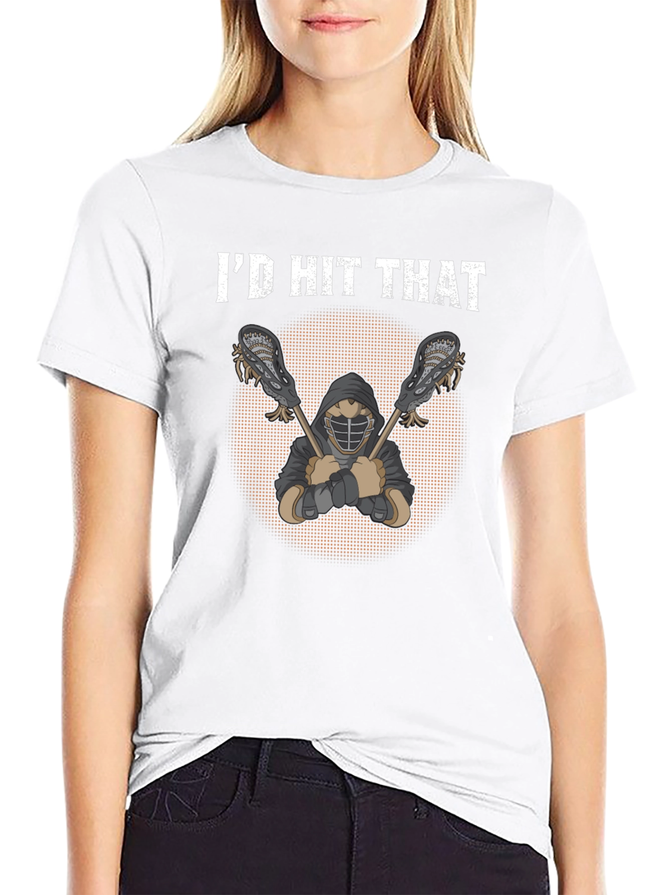 Id Hit That Lacrosse T-Shirt