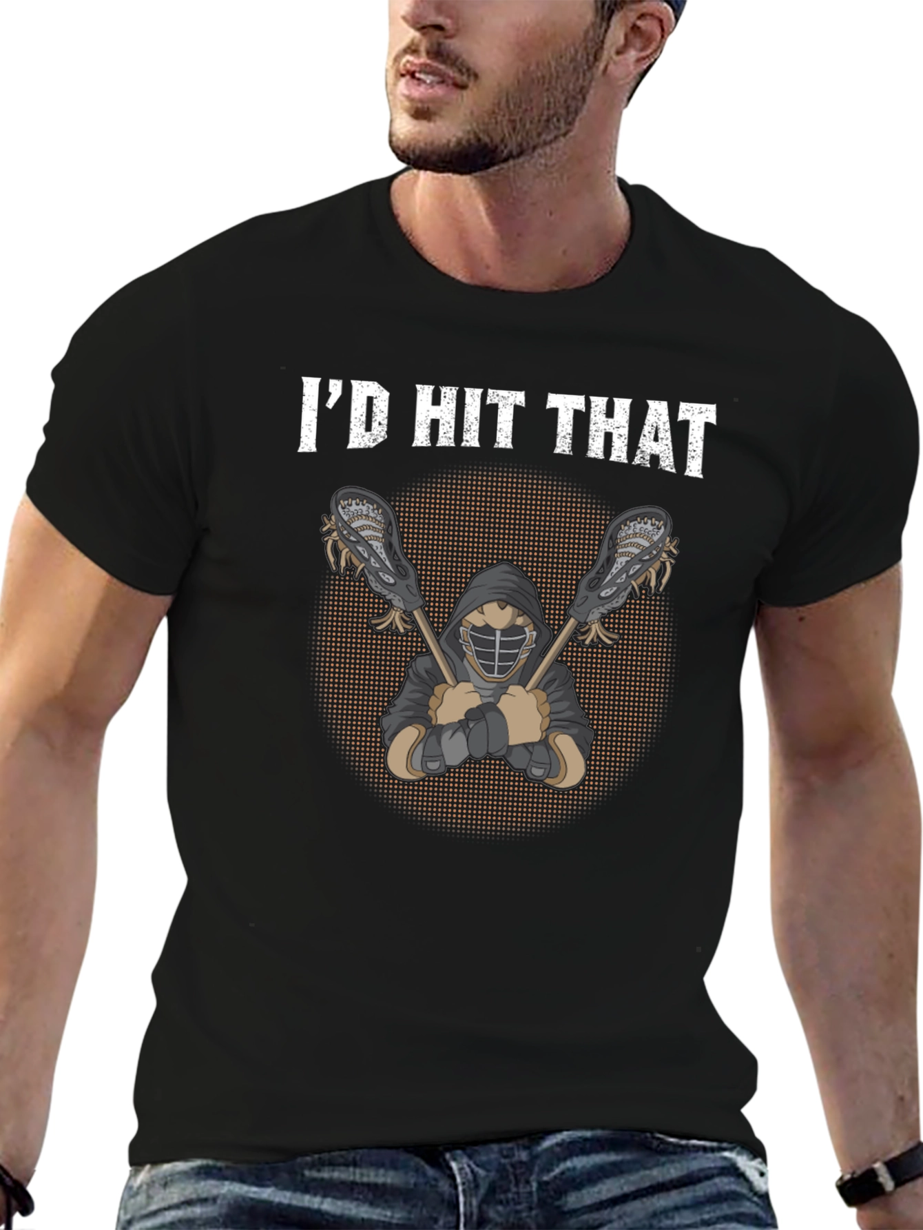 Id Hit That Lacrosse T-Shirt