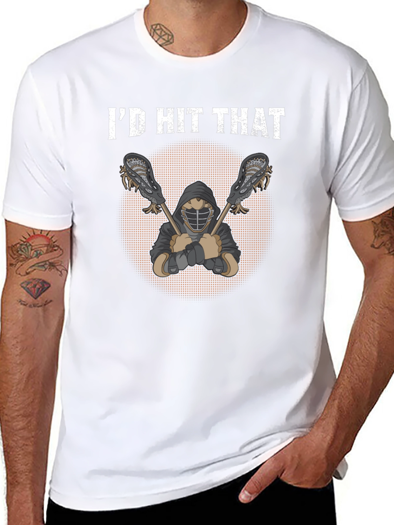 Id Hit That Lacrosse T-Shirt