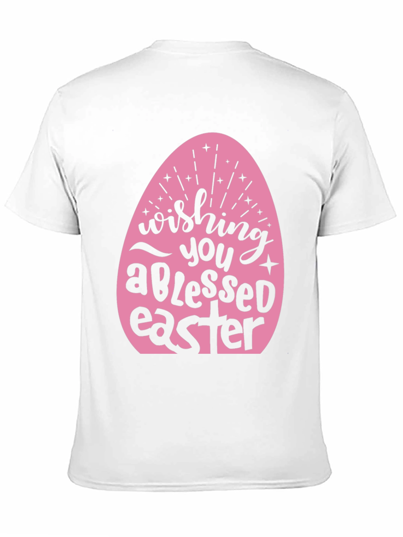 Blessed Easter T-Shirt: Cute Easter Egg Design