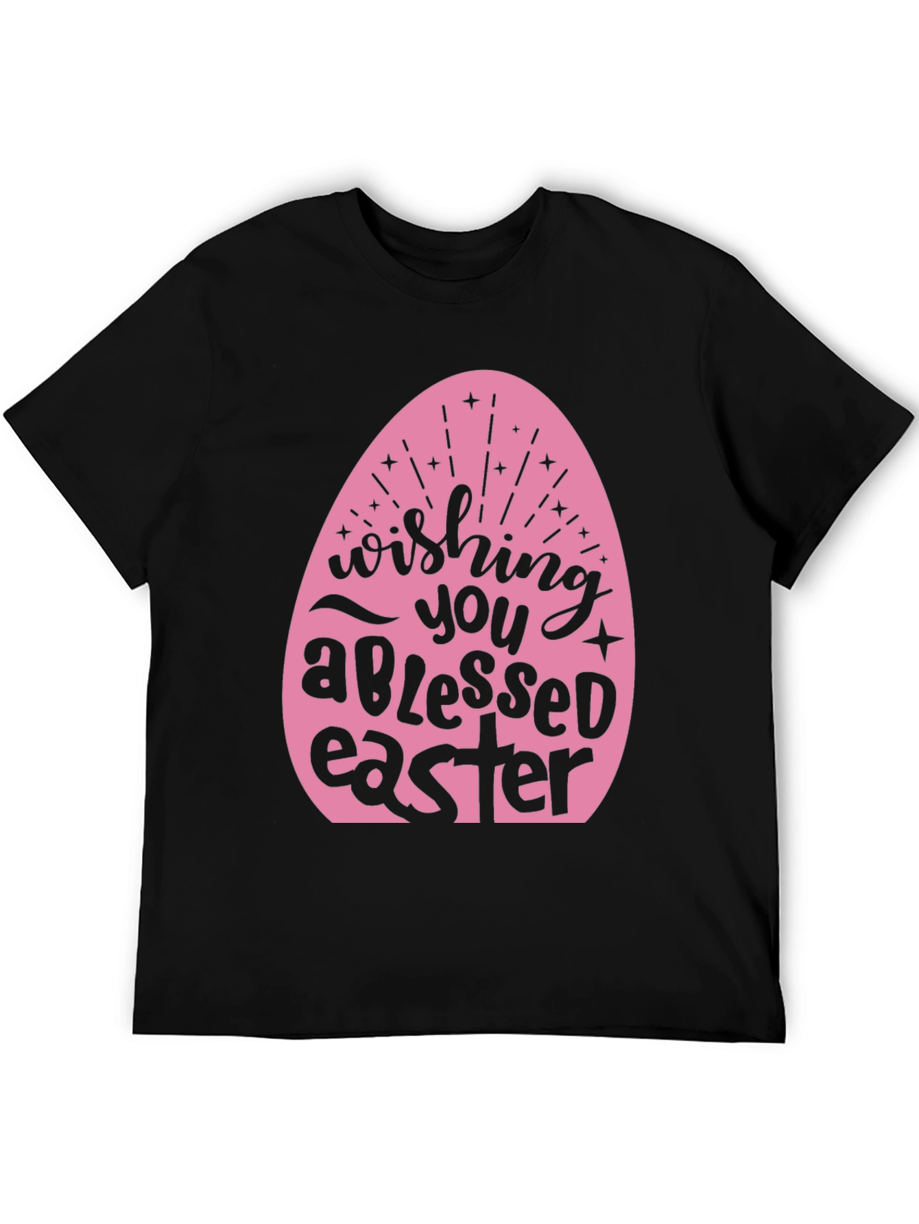 Blessed Easter T-Shirt: Cute Easter Egg Design