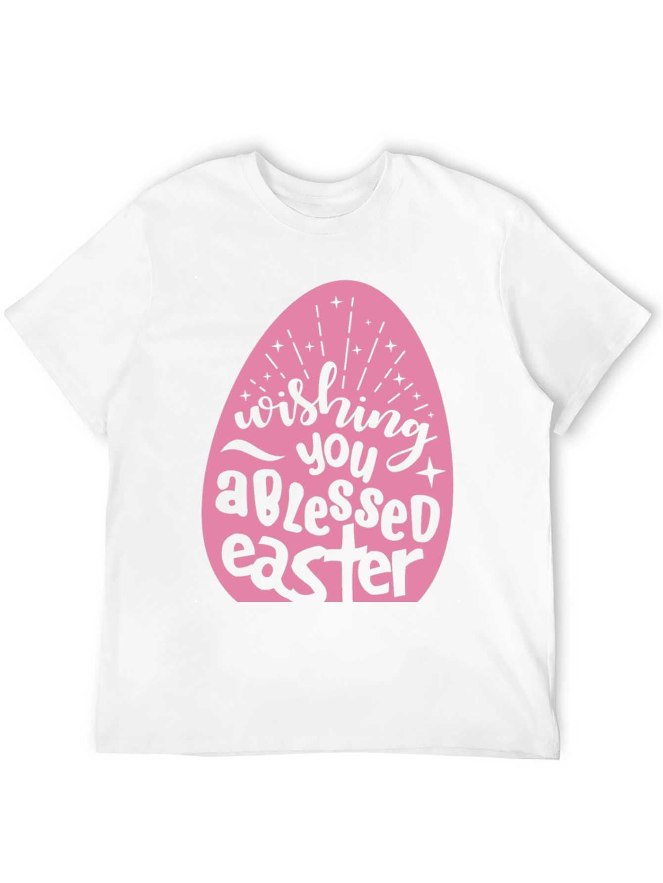 Blessed Easter T-Shirt: Cute Easter Egg Design