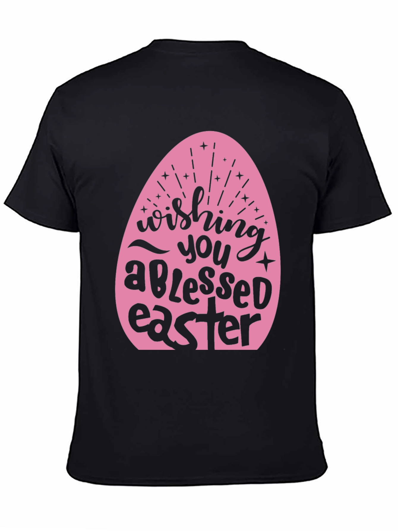 Blessed Easter T-Shirt: Cute Easter Egg Design