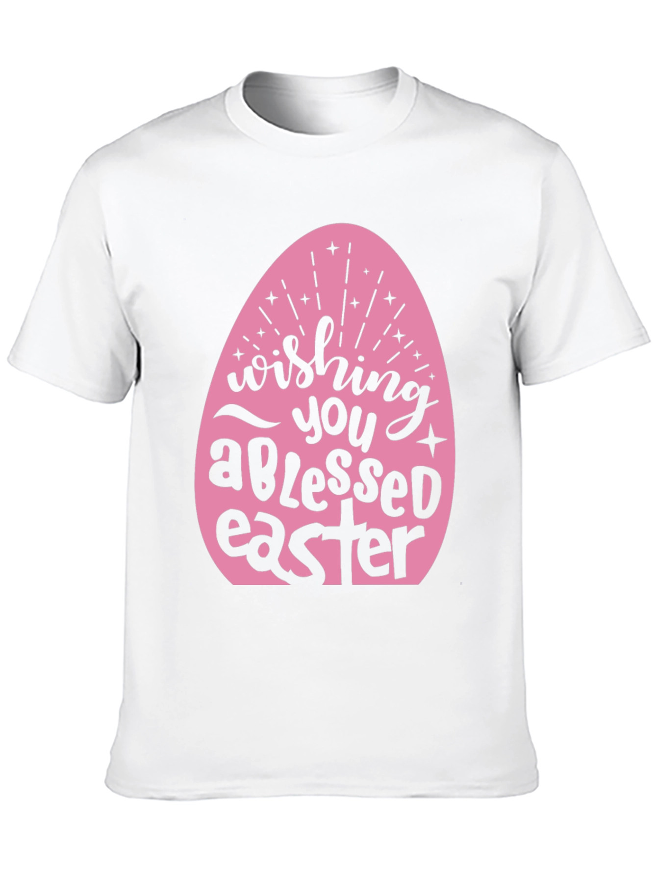 Blessed Easter T-Shirt: Cute Easter Egg Design