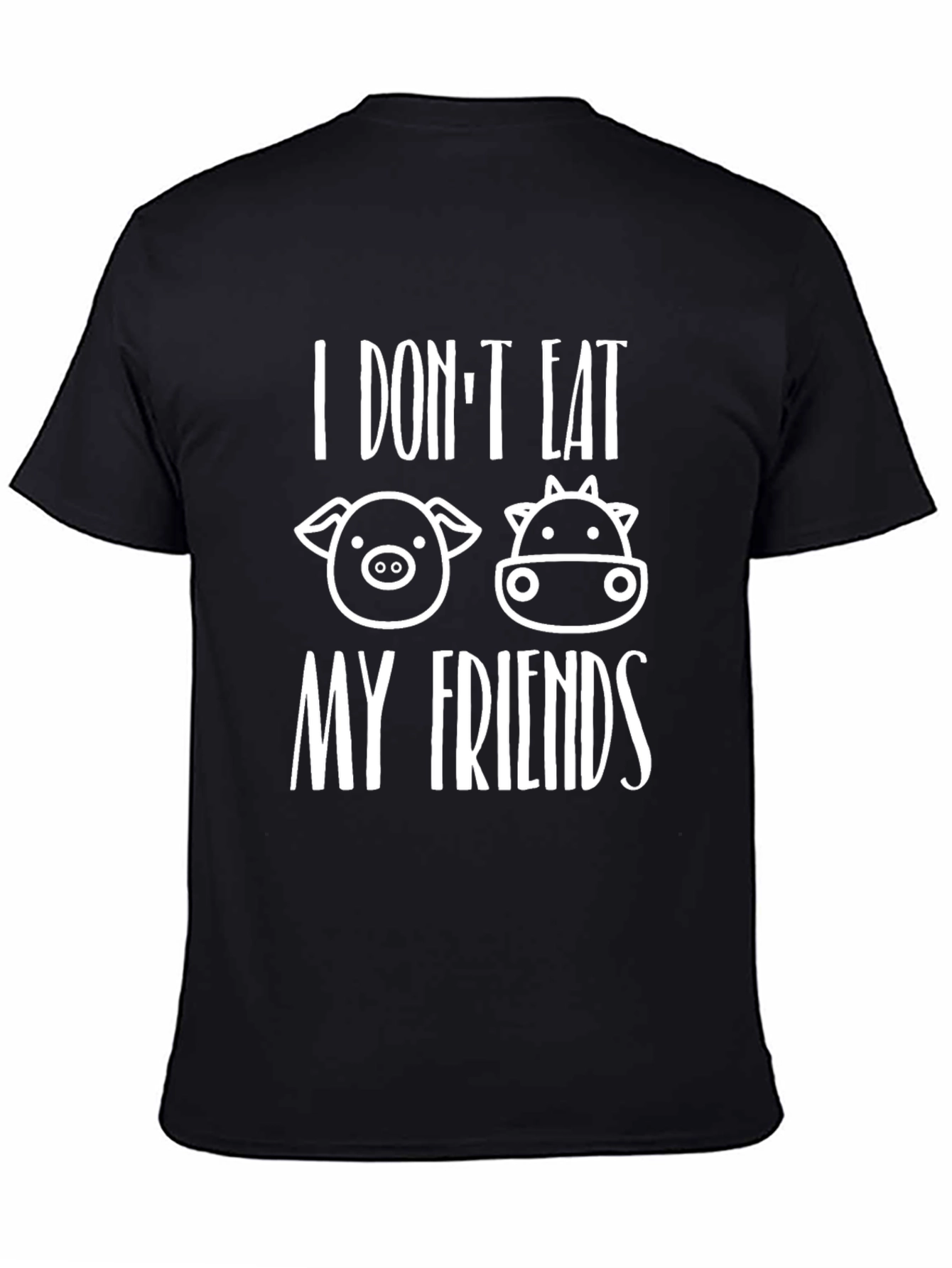 Vegan T-Shirt - I Dont Eat My Friends