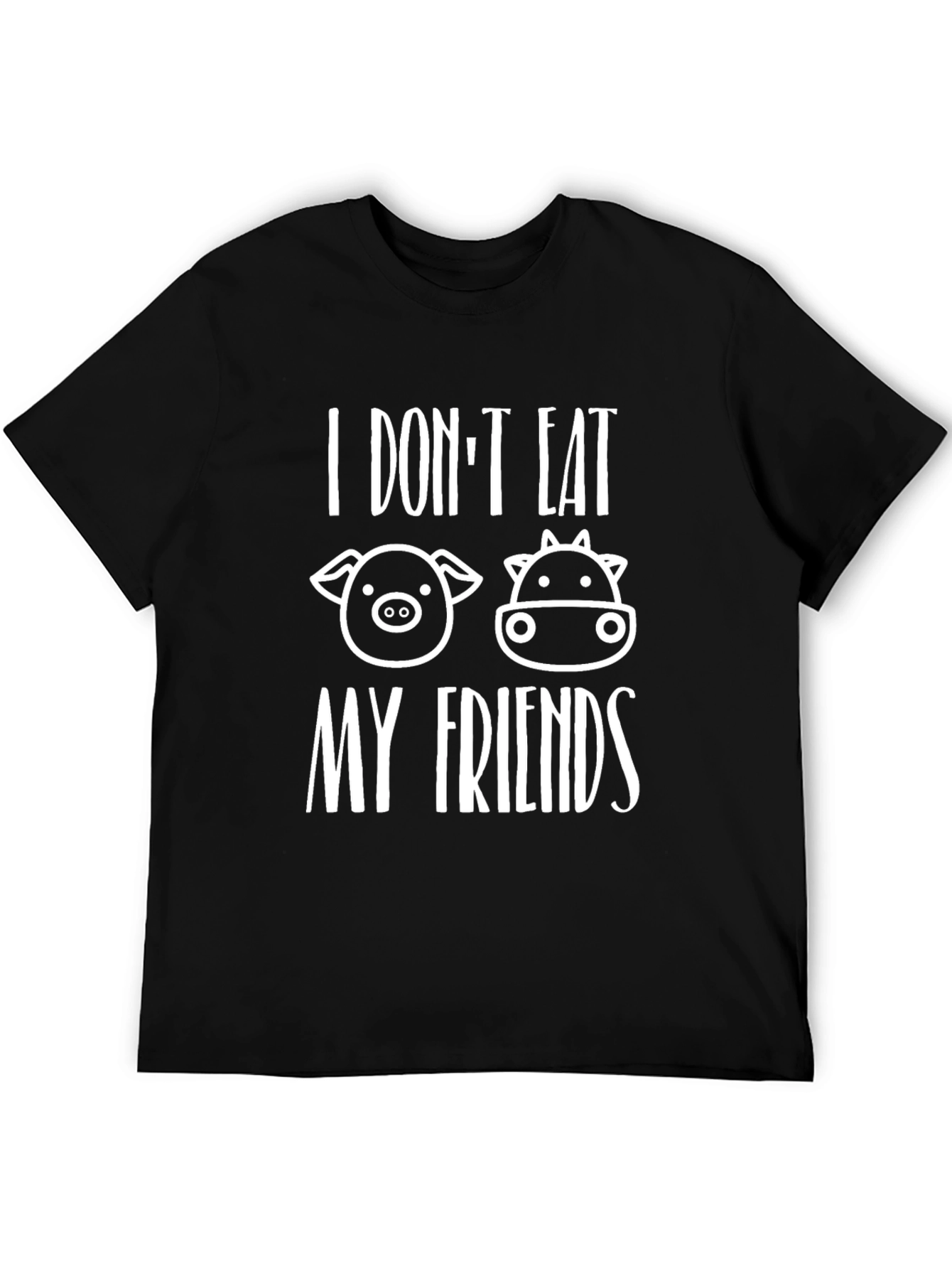 Vegan T-Shirt - I Dont Eat My Friends