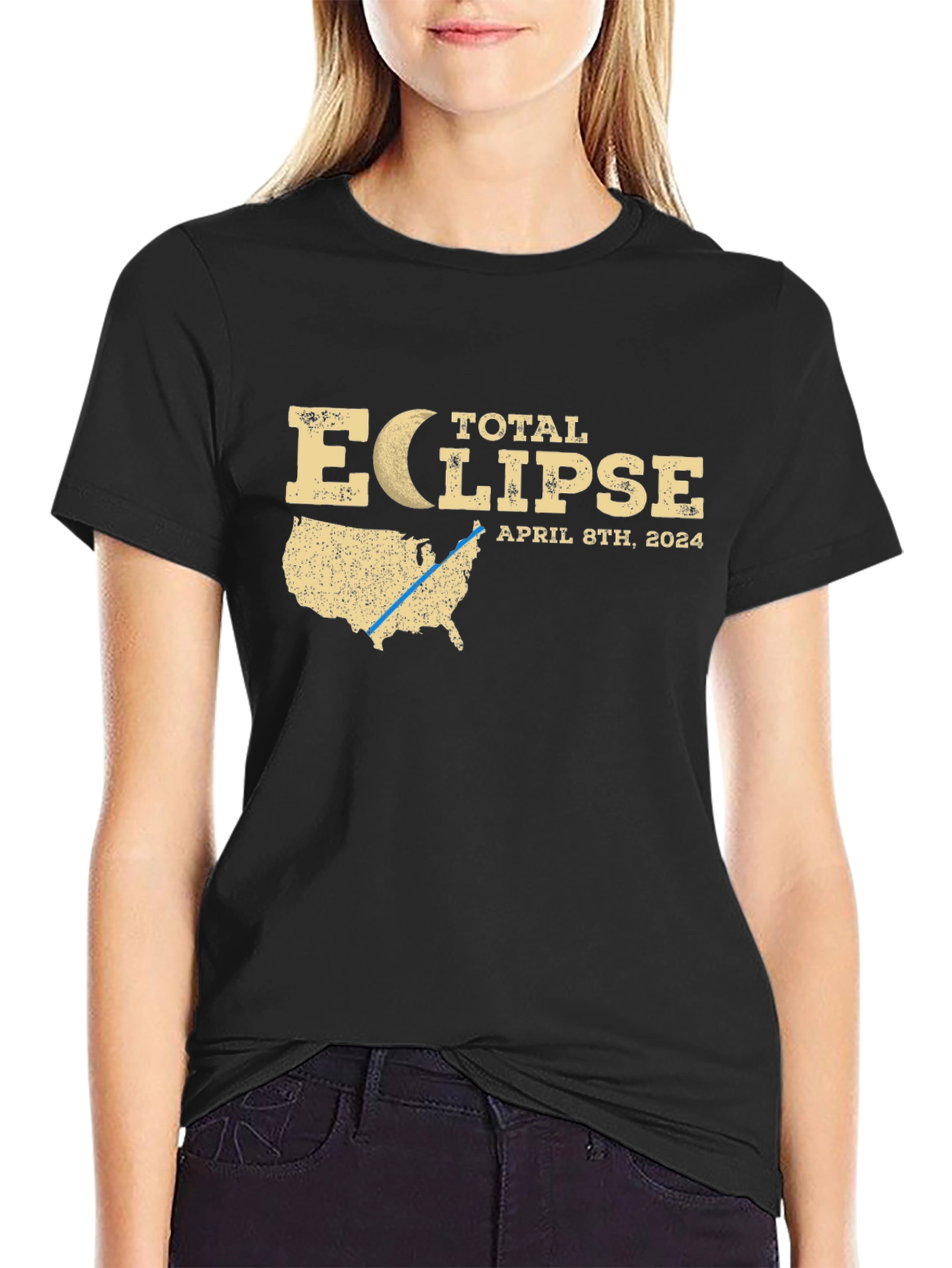 Total Eclipse 2024 April 8th T-Shirt