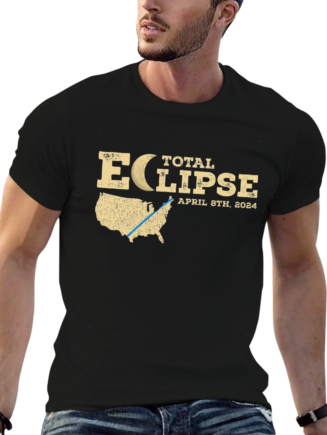Total Eclipse 2024 April 8th T-Shirt