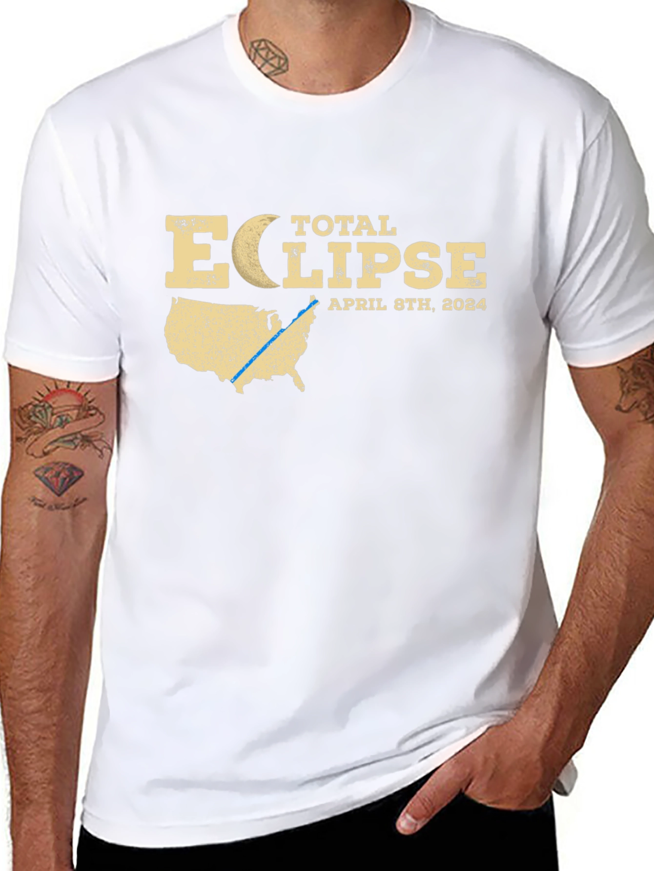 Total Eclipse 2024 April 8th T-Shirt